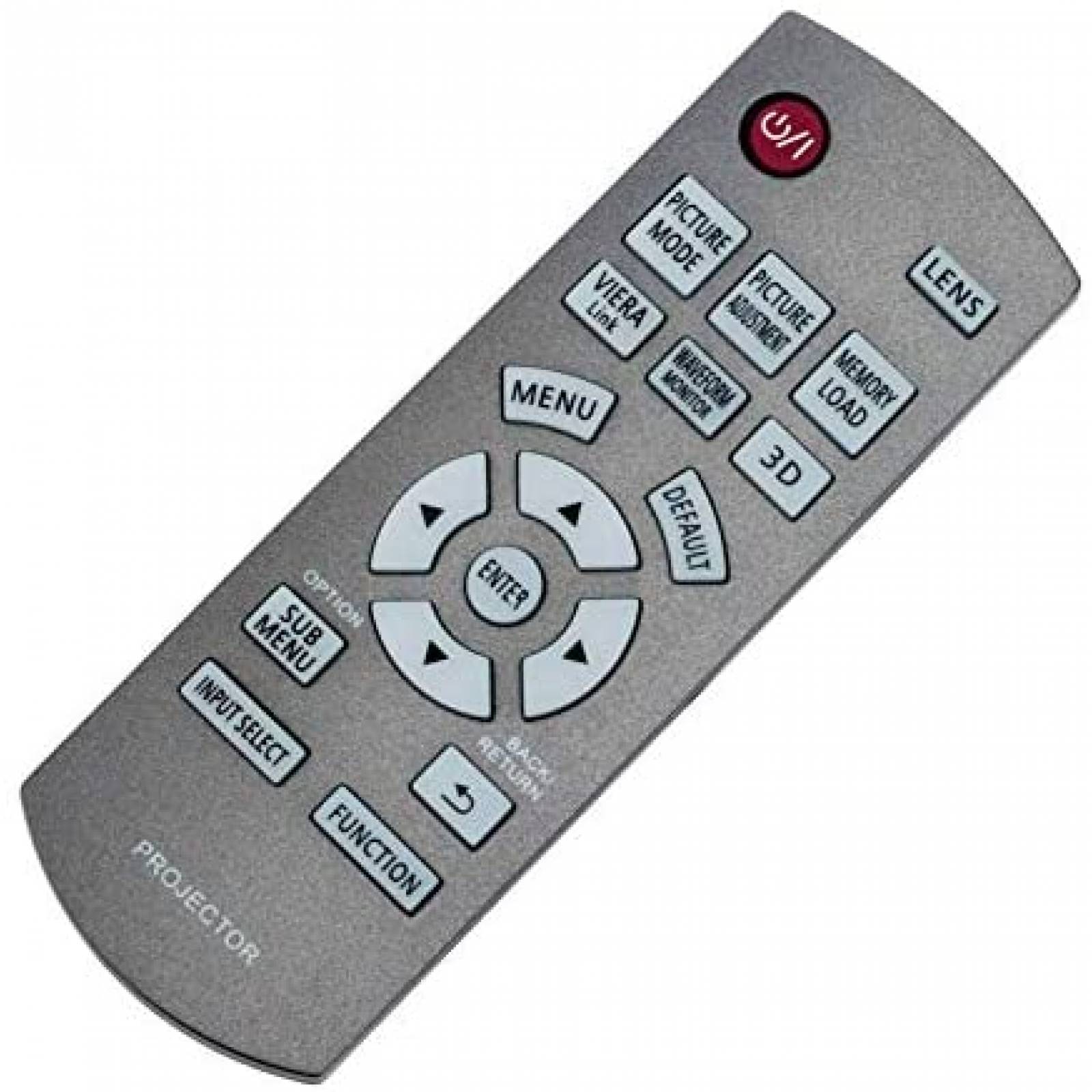 Control Remoto WINFLIKE para Proyector Panasonic DLP -Gris