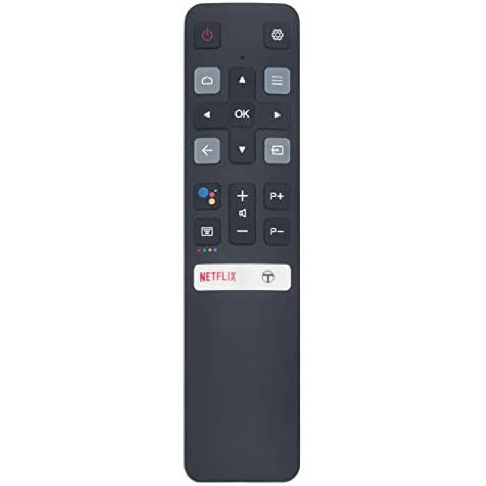Control Remoto AULCMEET de Baterias AAA para TV TCL -Negro