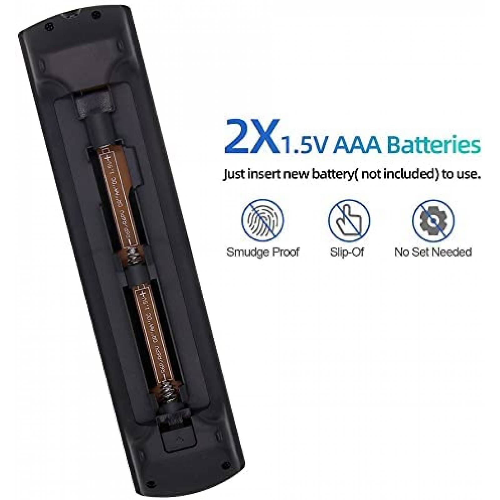 Control Remoto Marca Generica para Panasonic TV -Negro