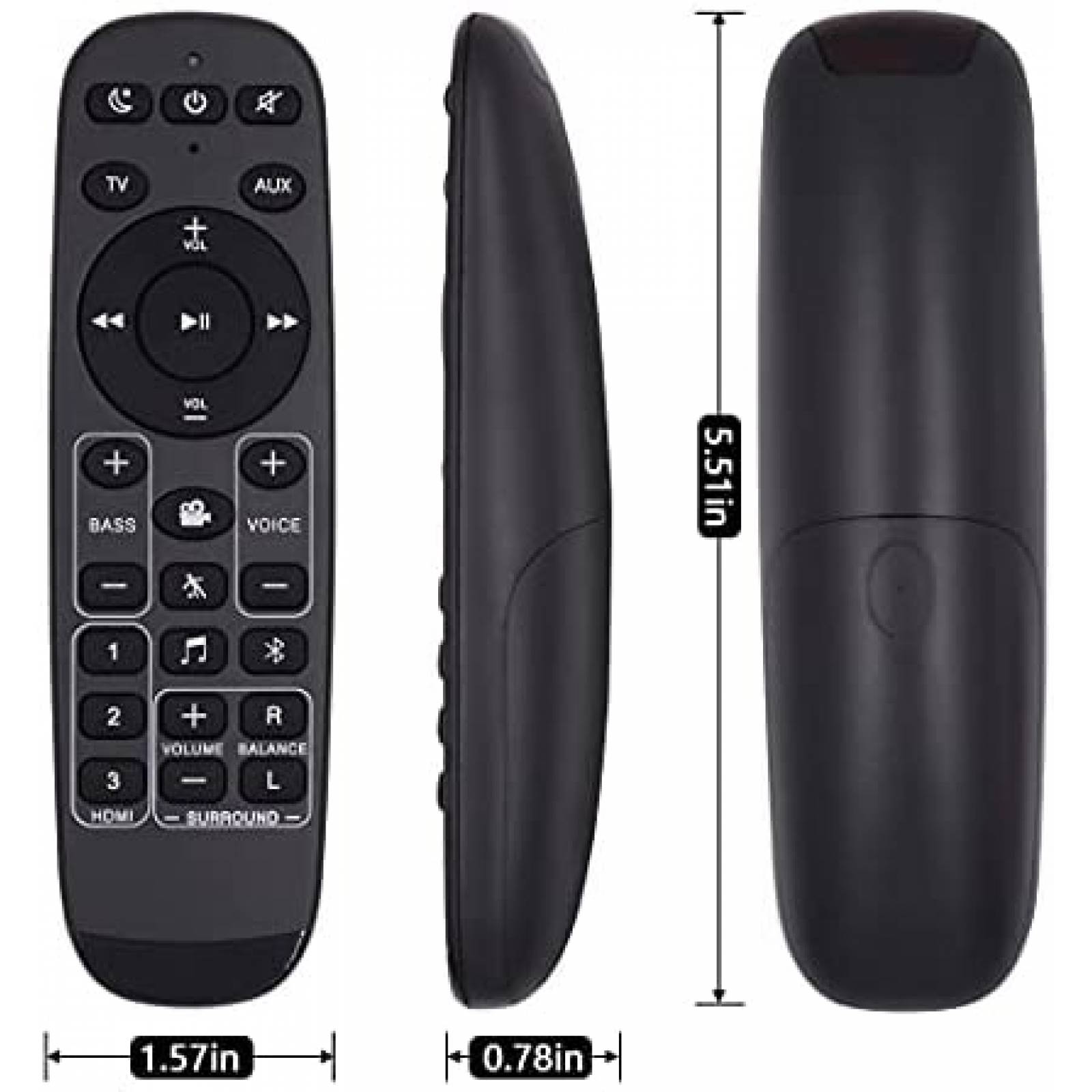 Control para Polk Audio MagniFi One ExploreHome -Negro