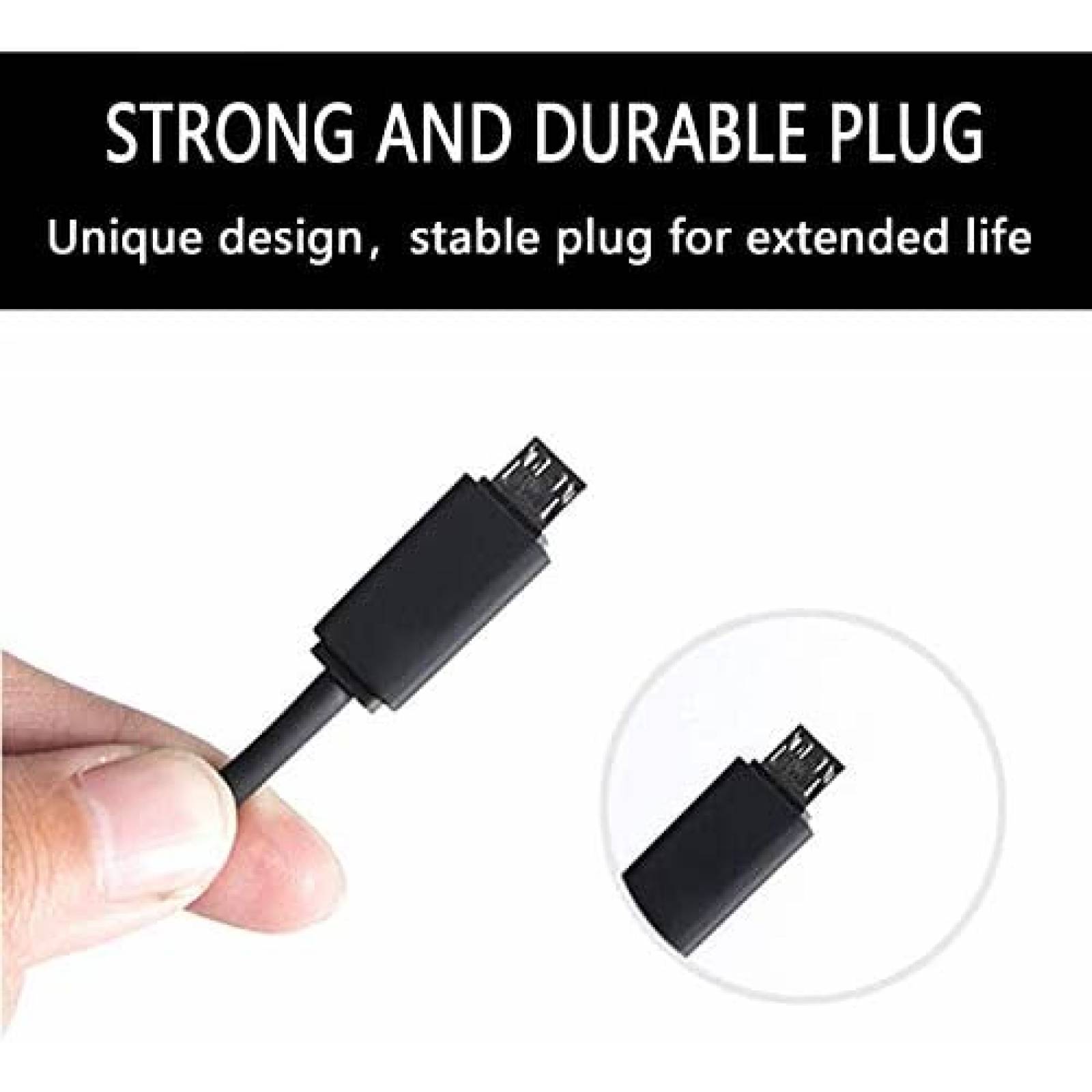 Cable Cargador FEIYIU para Audifonos Beats Dr Dre -Negro