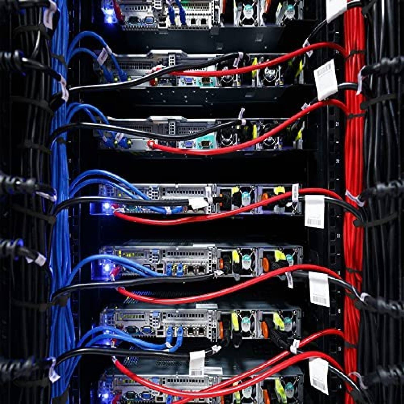 Pack de zinchos BIAL x410 de plastico y nylon -Negro