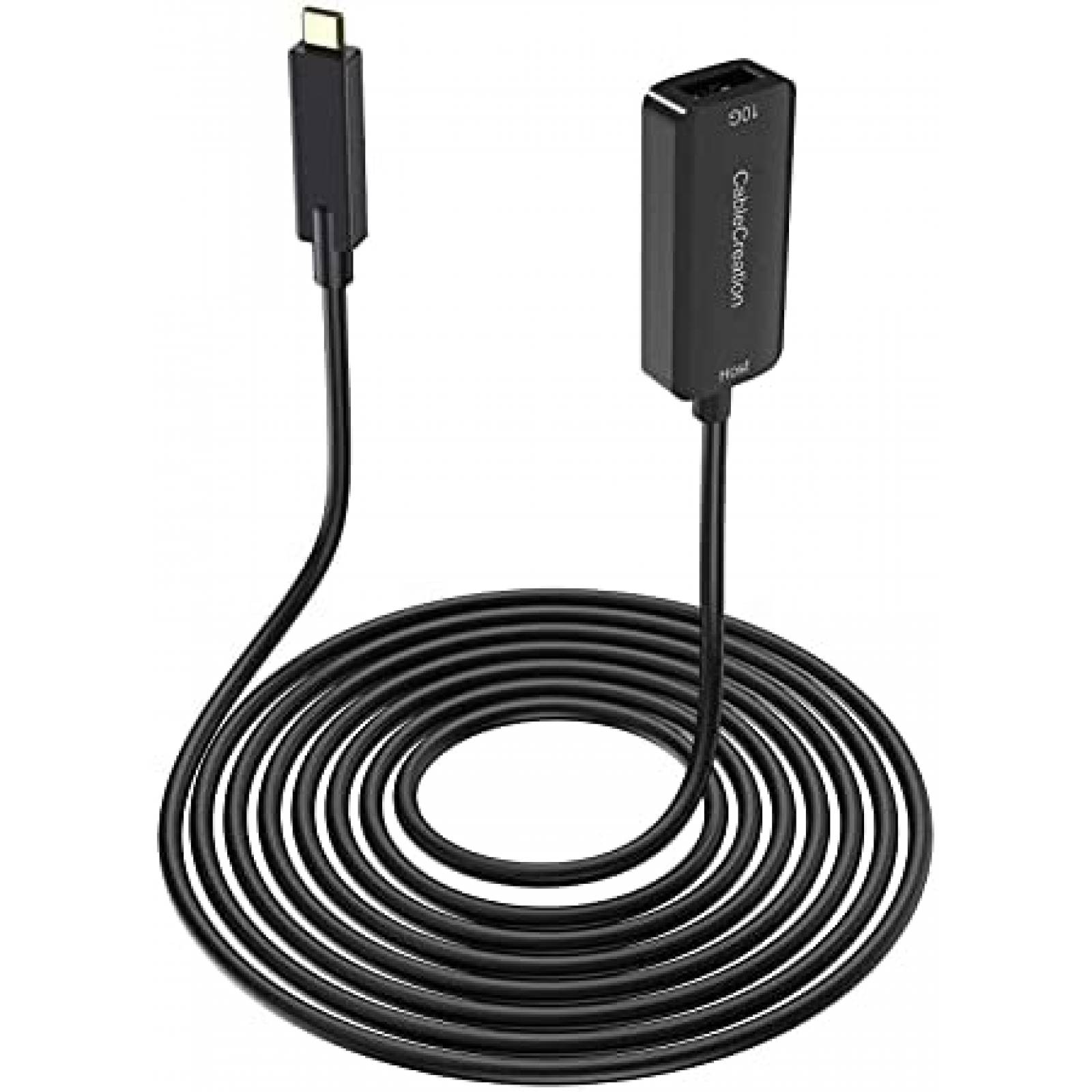 Cable USB CableCreation USB A Hembra a USB C 16.4ft -Negro