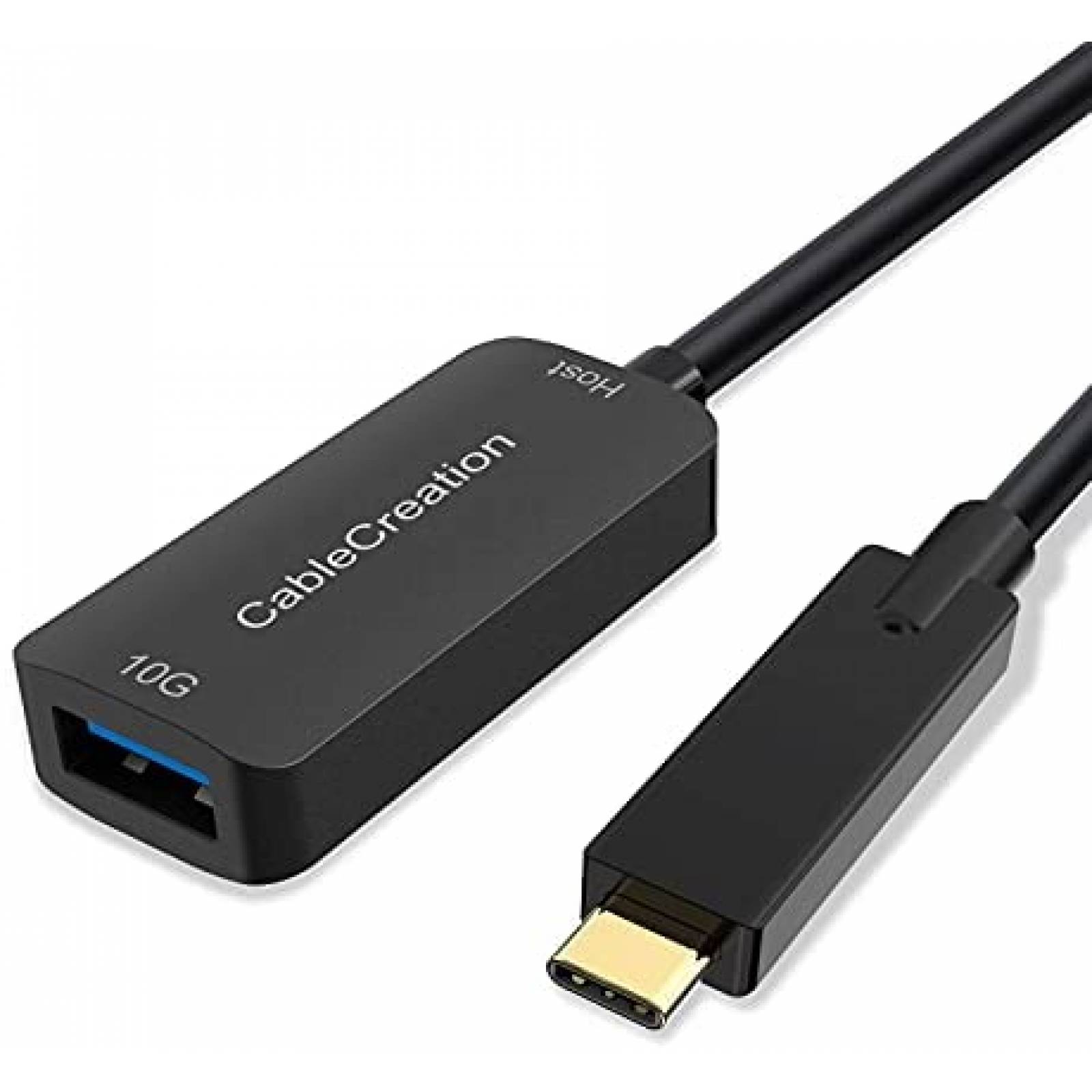 Cable USB CableCreation USB A Hembra a USB C 16.4ft -Negro