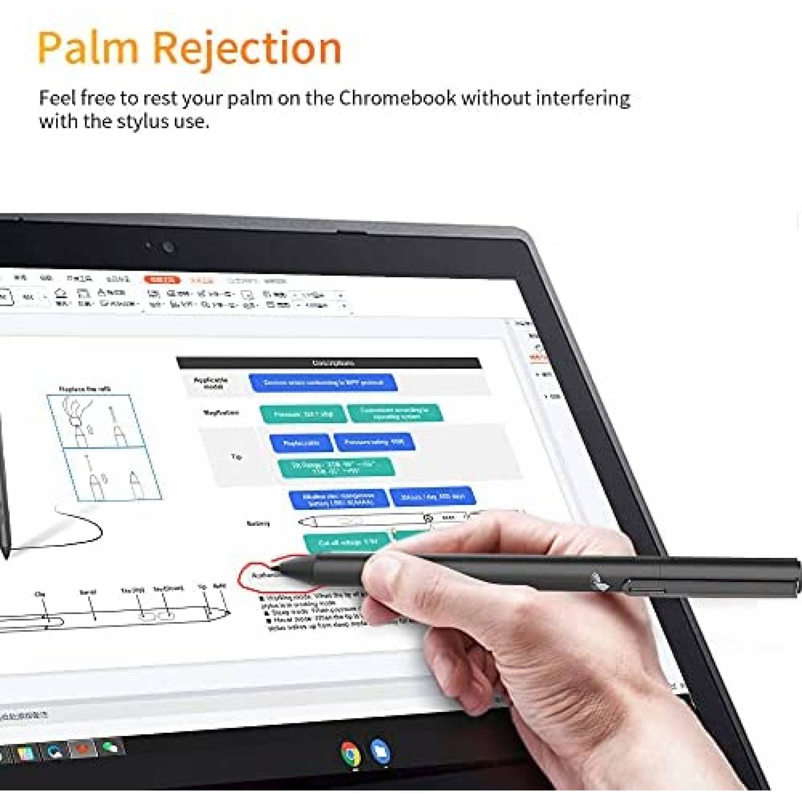 Pluma Digital letech+ Chromebook Compatible ASUS -Negro