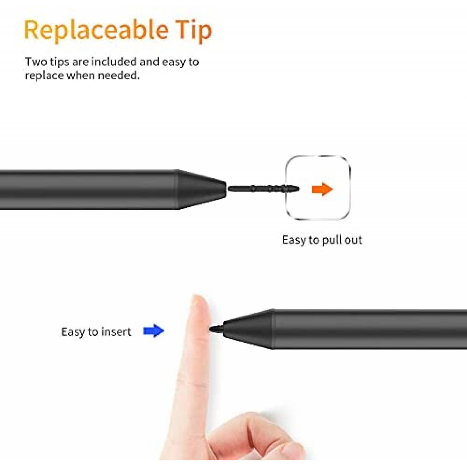 Pluma Digital letech+ Chromebook Compatible ASUS -Negro