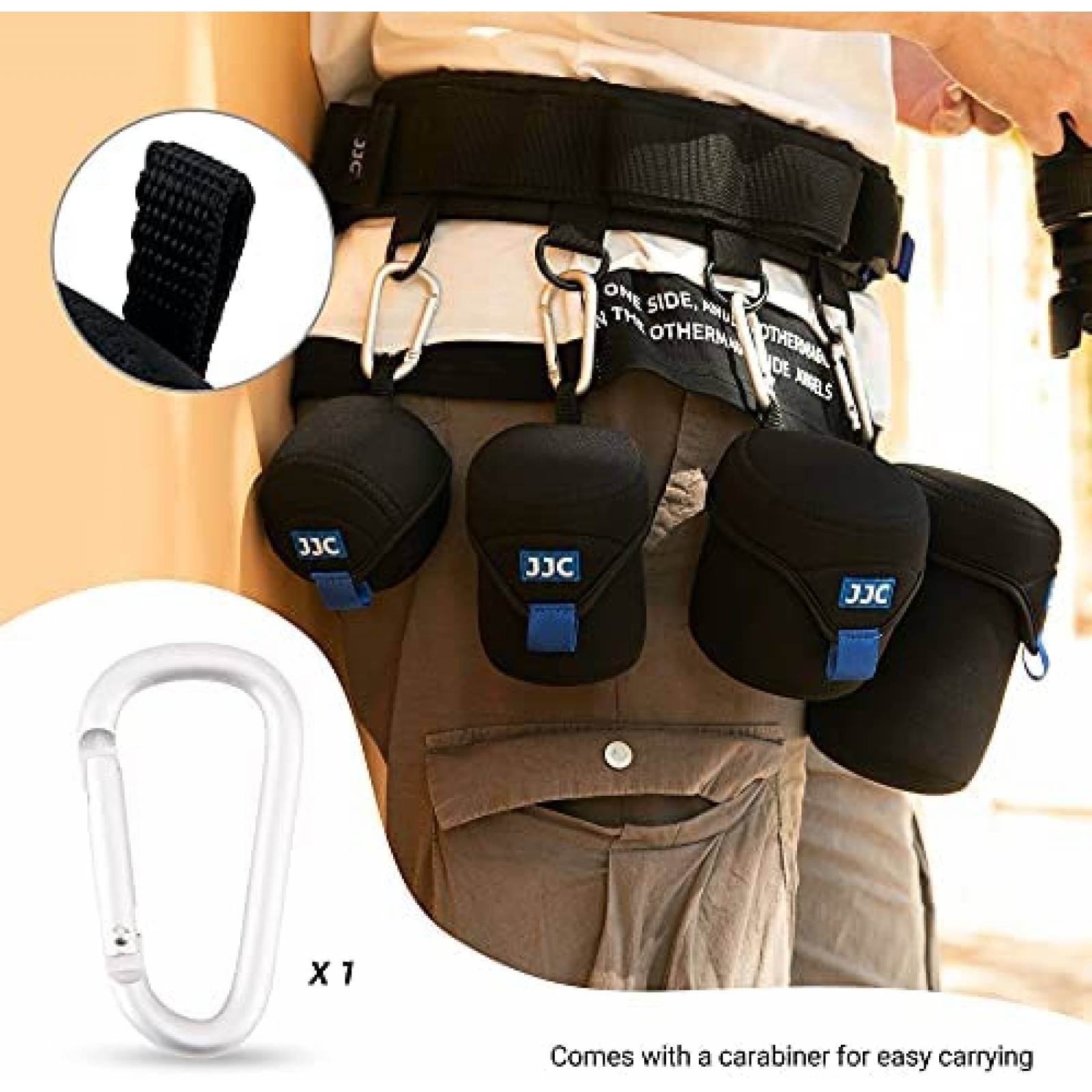 Estuche JJC Para Lente de Camara Sony FE 50 mm -Negro