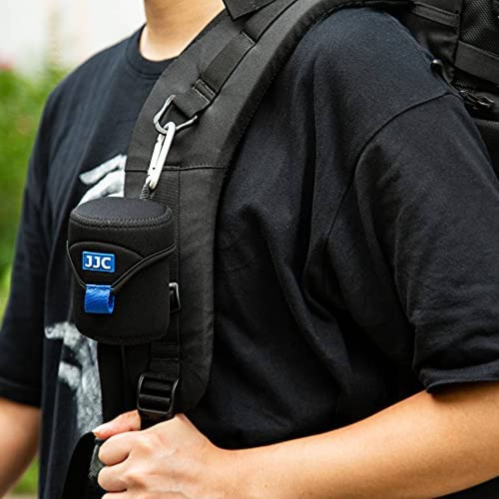 Estuche JJC Para Lente de Camara Sony FE 50 mm -Negro