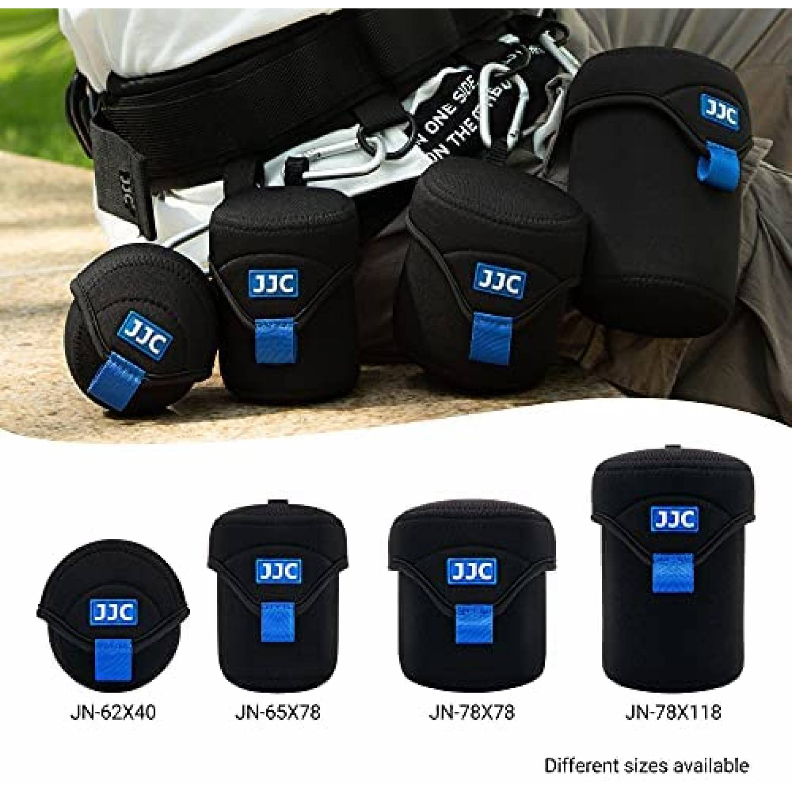 Estuche JJC Para Lente de Camara Sony FE 50 mm -Negro