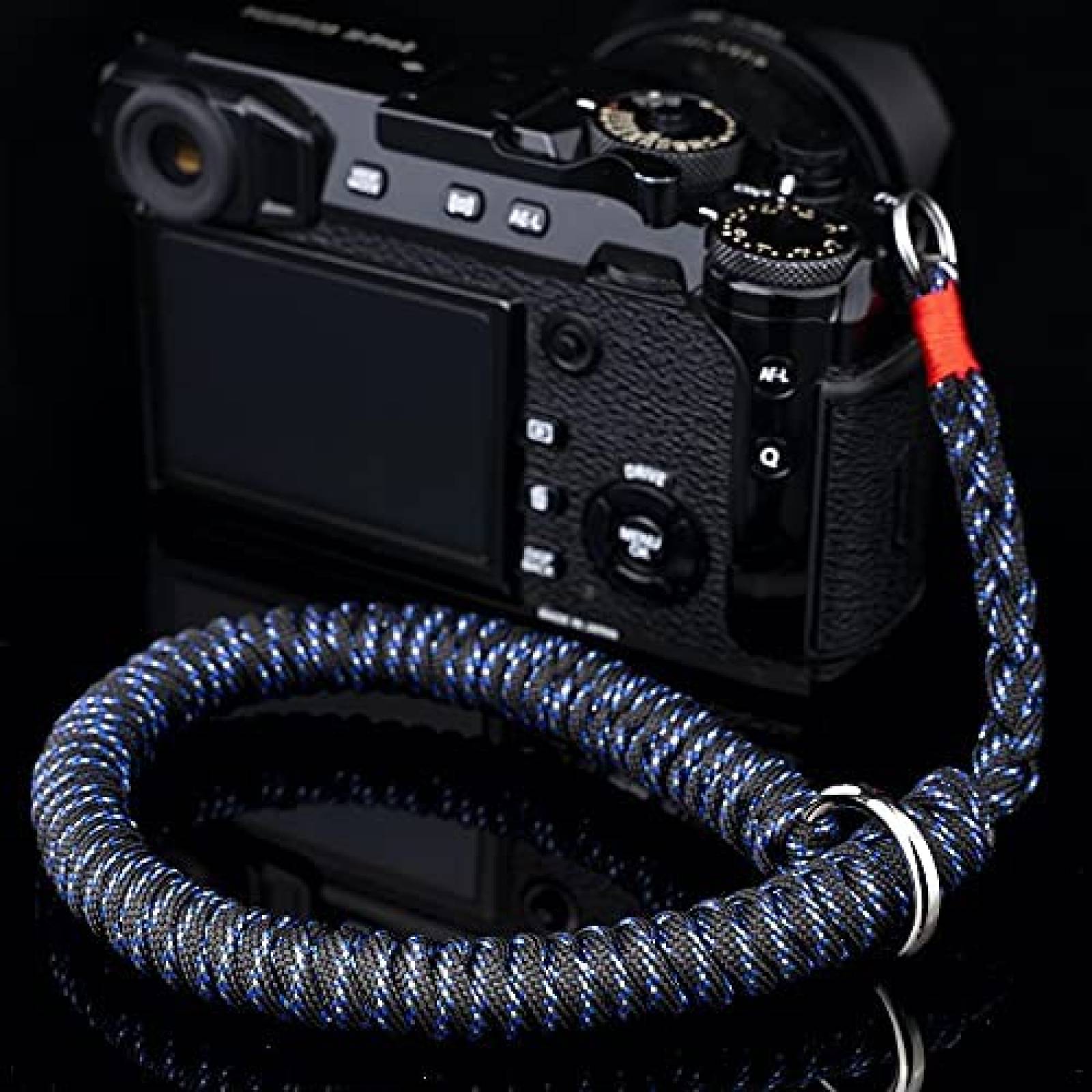 Correa para camara Lifyzoon Paracord de nylon -Azul