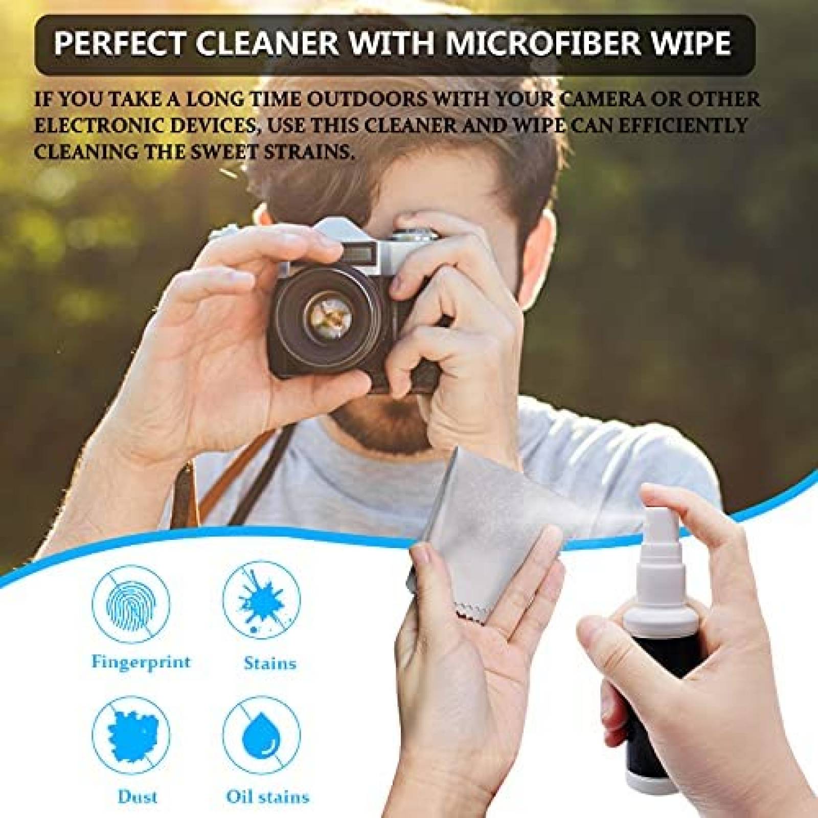Kit de Limpieza Aispour de 10 Articulos para Camara