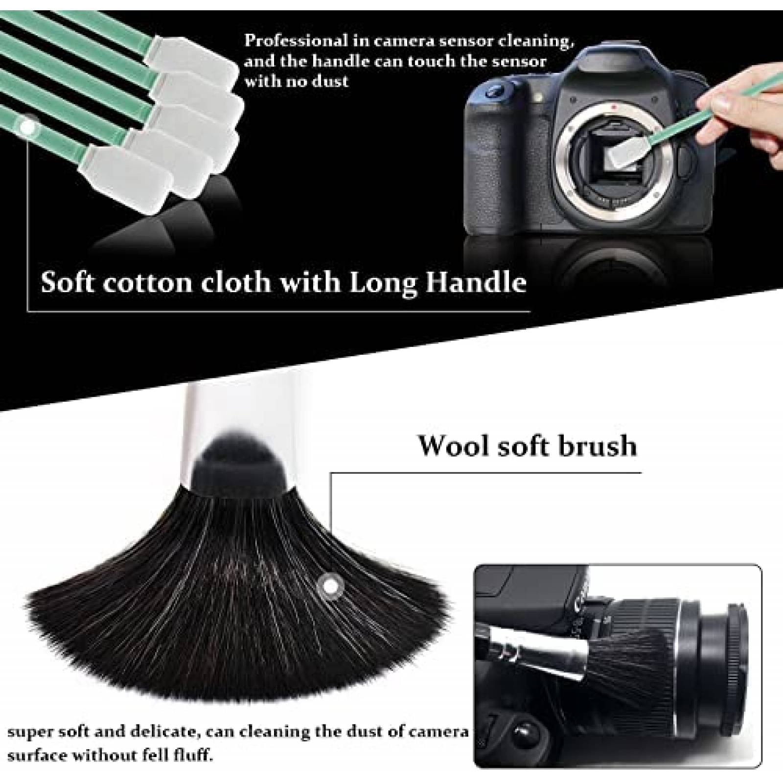 Kit de Limpieza Aispour de 10 Articulos para Camara