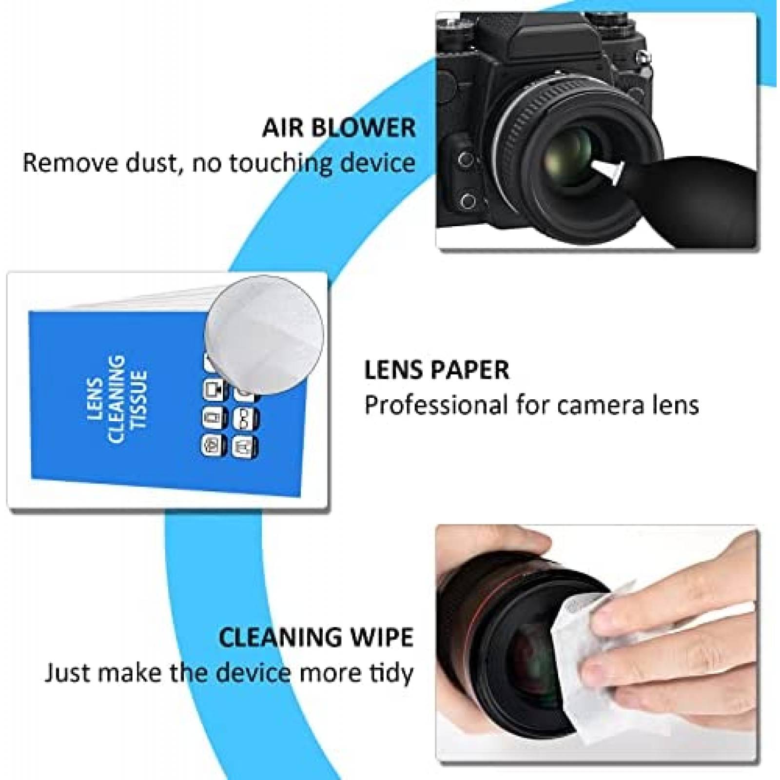 Kit de Limpieza Aispour de 10 Articulos para Camara