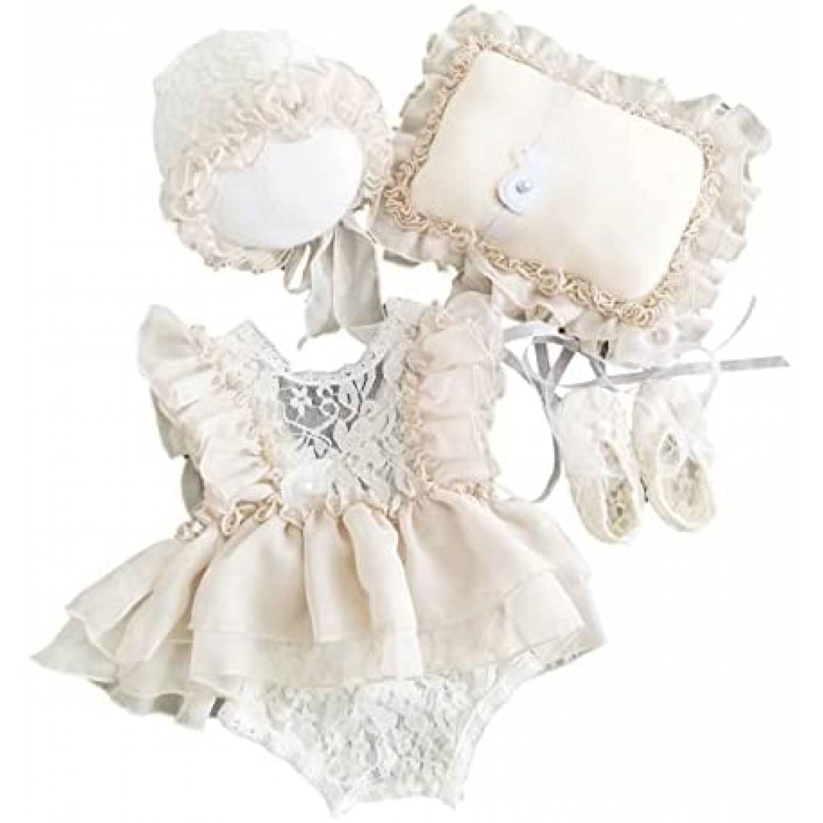 Ropa para Bebe Yuehuam para Sesion Fotografica -Beige