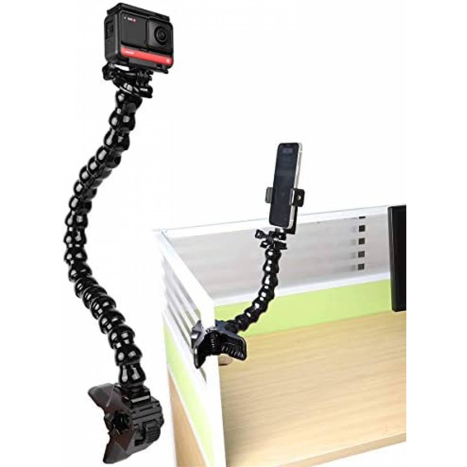 Soporte Pellking Compatible Con Celular o GoPro Hero -Negro