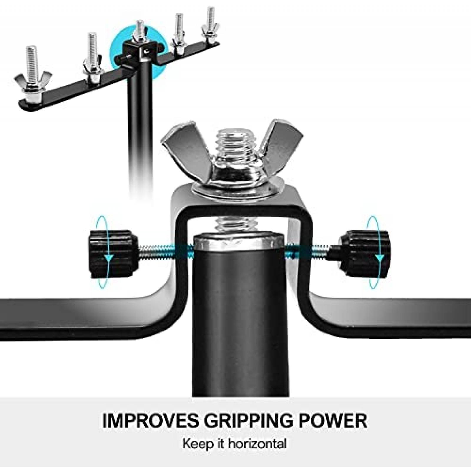 Sistema de Montaje Julius Studio para Telon de Fondo -Negro