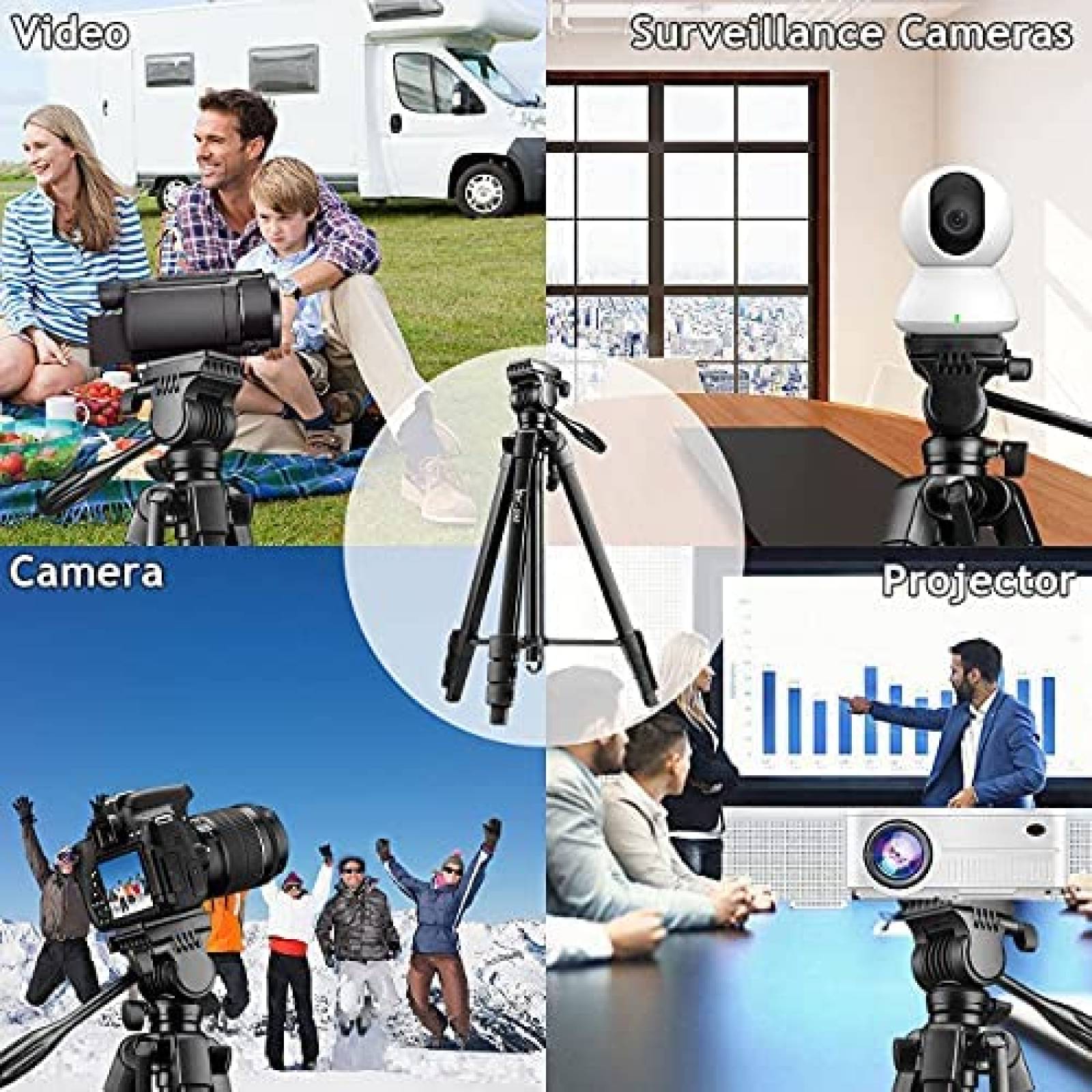 Tripode Lusweimi para camara de 60 pulgadas para telescopio