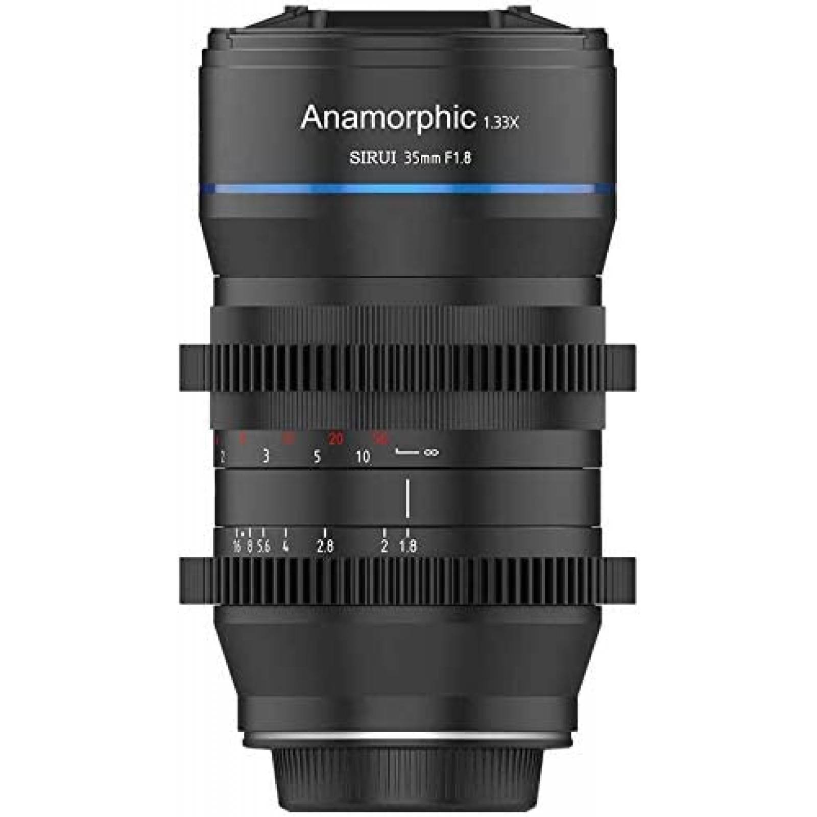 Lente de Camara Sirui SR-35M anamorfica 1.378 in F1.8 1.33X