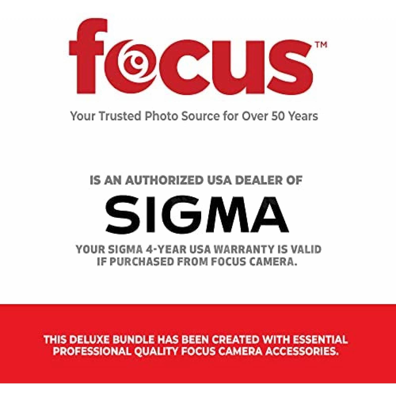 Lente de Camara Sigma 150-600mm f/5-6.3 para Nikon DSLR