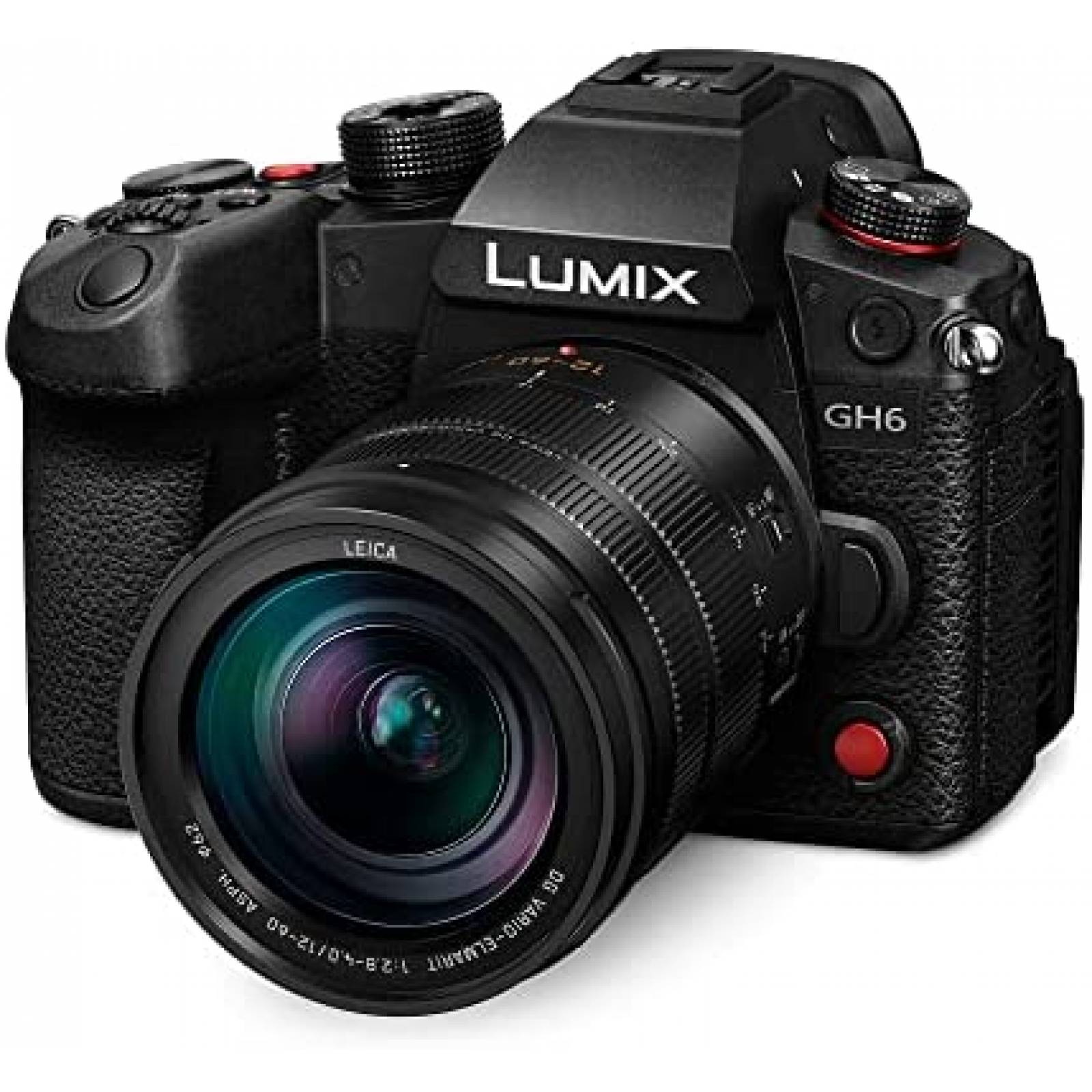 Camara Sin Espejo Panasonic LUMIX GH6 de 25.2MP C4K/4K 4:2:2