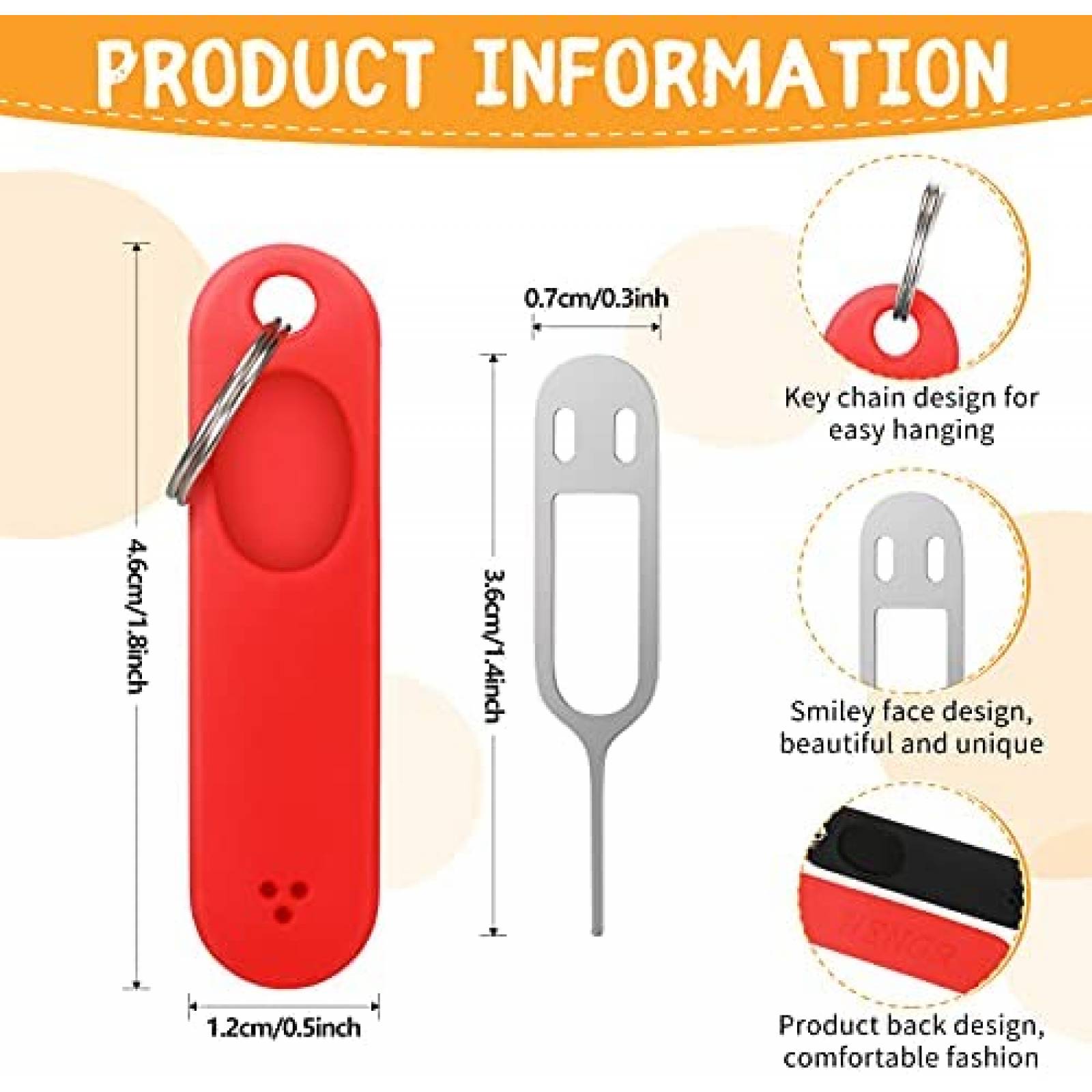 Herramientas TOODOO 4pzas para Extraccion de Tarjeta SIM