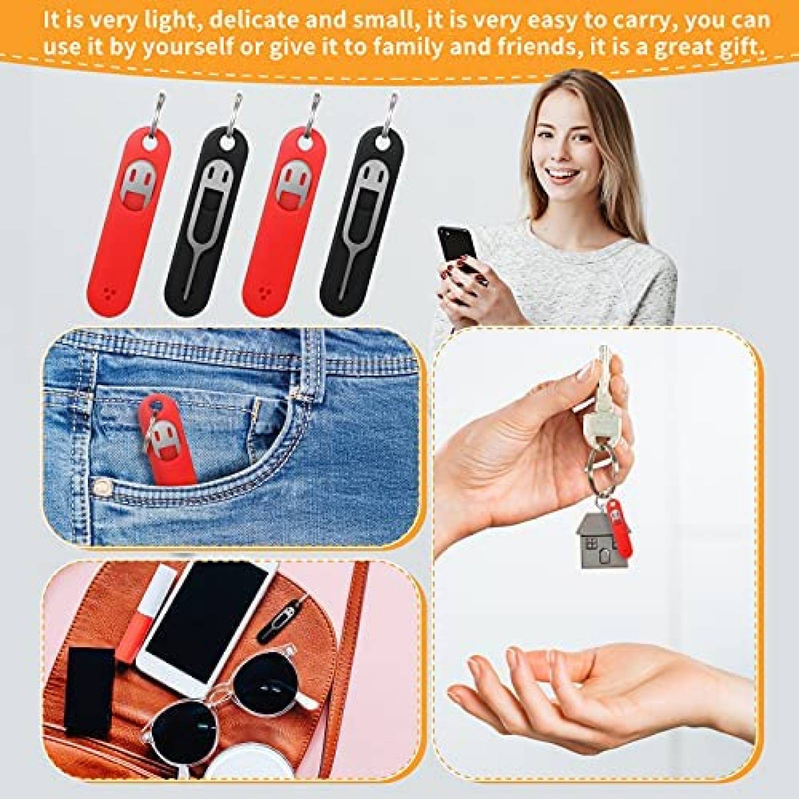 Herramientas TOODOO 4pzas para Extraccion de Tarjeta SIM