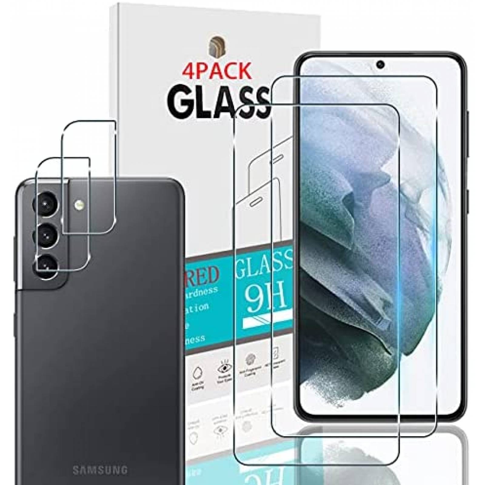 Protector Shuihozideda 4 Pzs Compatible COn Galaxy S21 5G