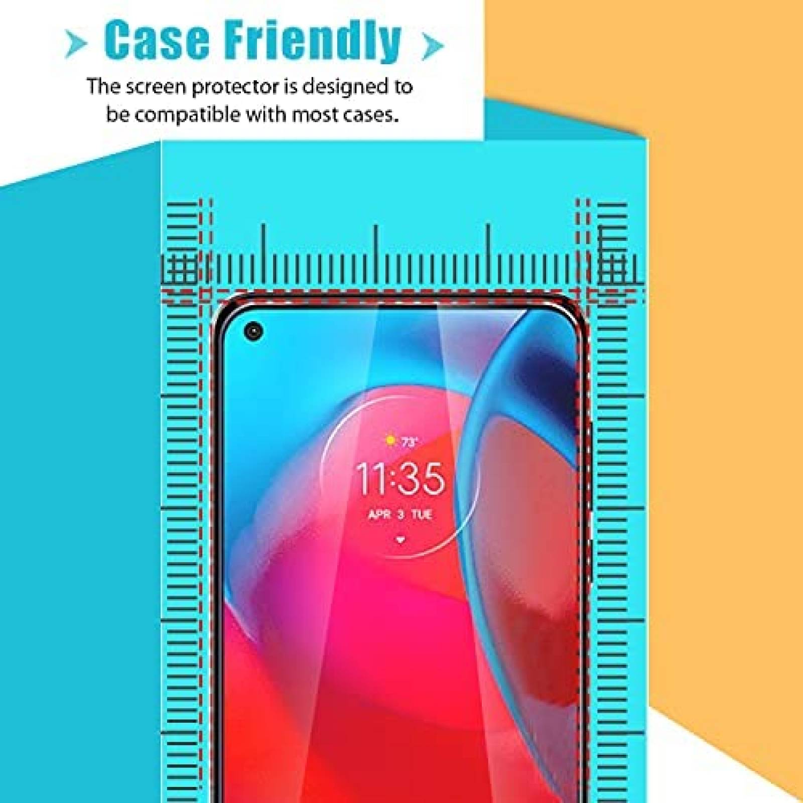 Funda Zeking Para Moto G Stylus 5G + Protector -Transparente