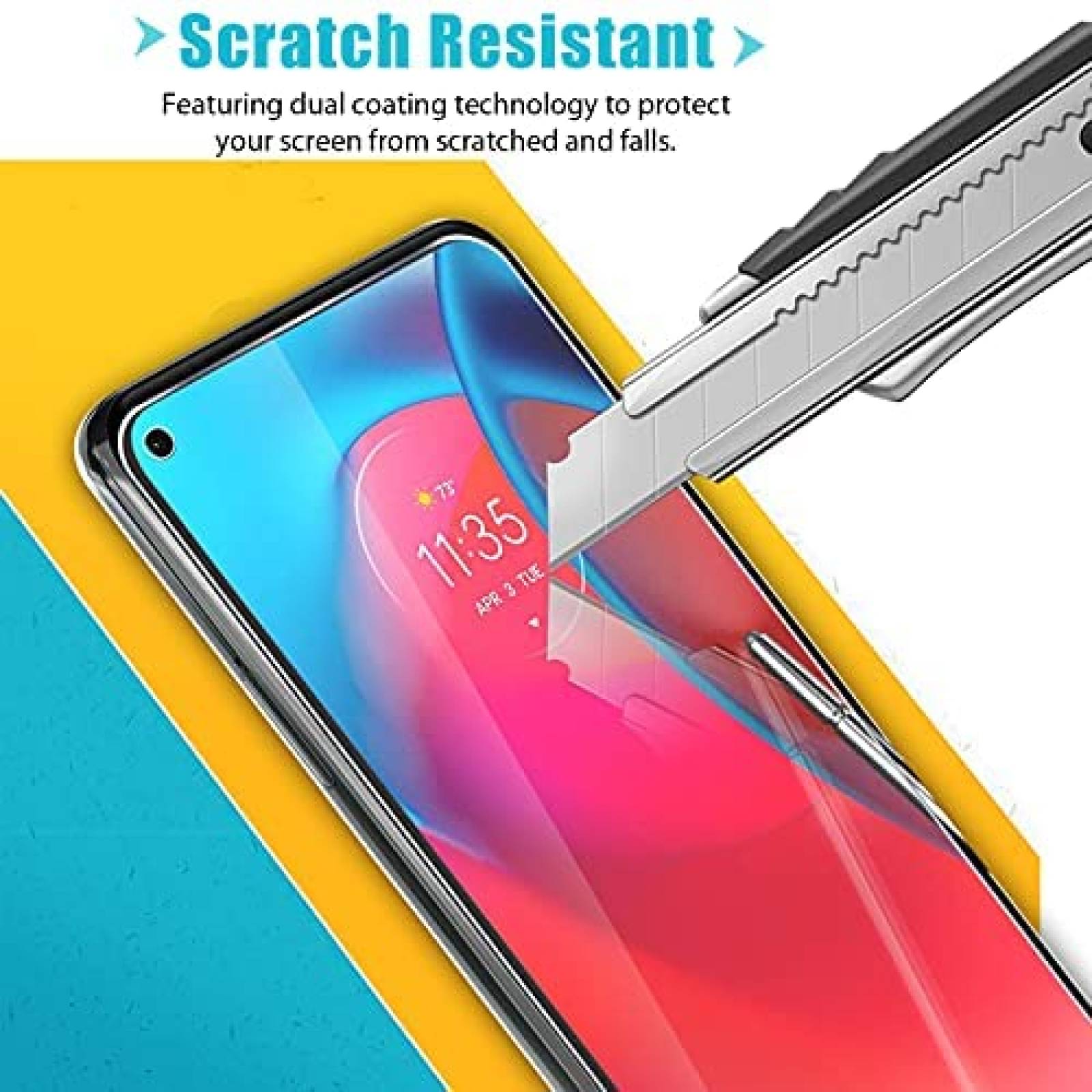 Funda Zeking Para Moto G Stylus 5G + Protector -Transparente