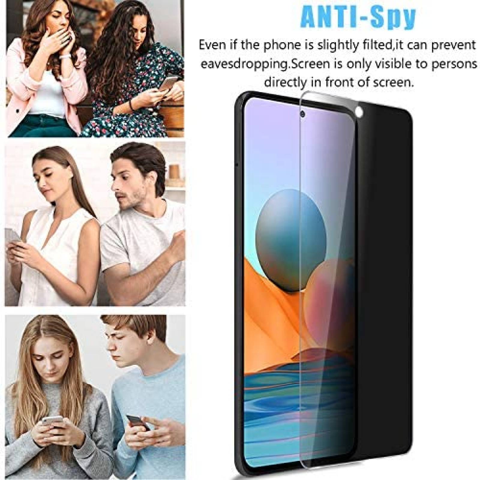  Anbzsign - Protector de pantalla de privacidad para