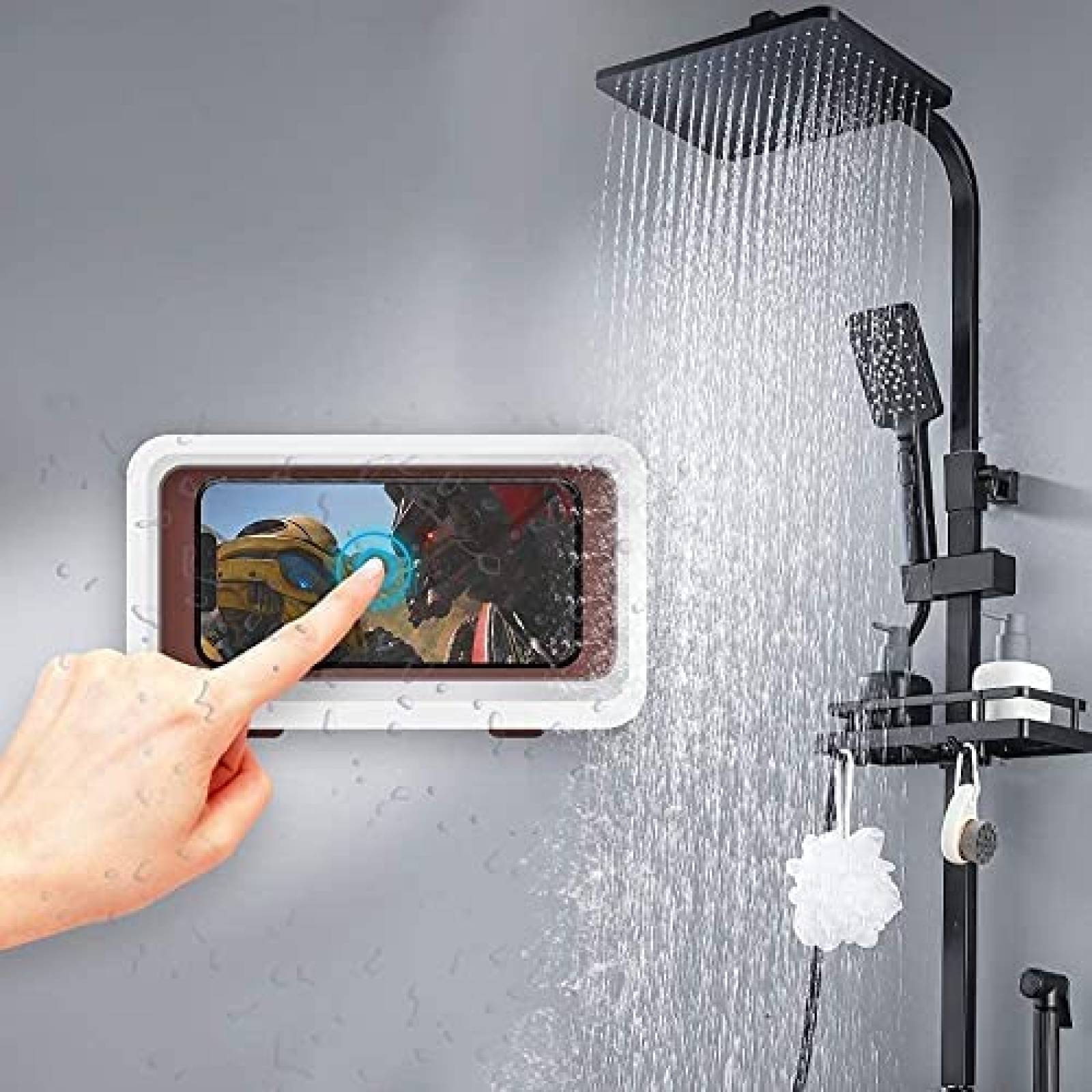  Teléfono-grifo - Teléfono-grifo para ducha con