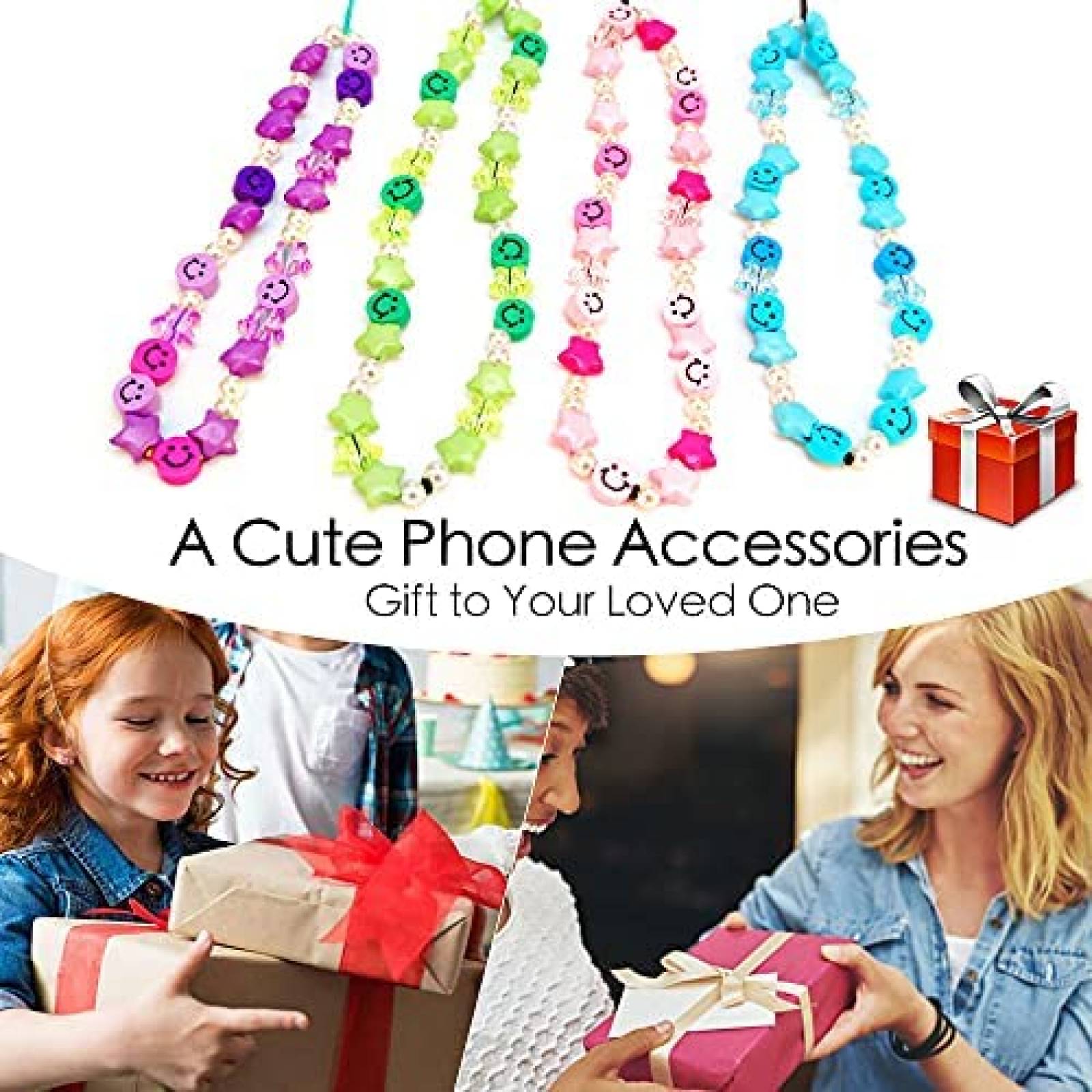 Pulsera de Agarre para Celular MomHiu 4 Pzs -4 Colores