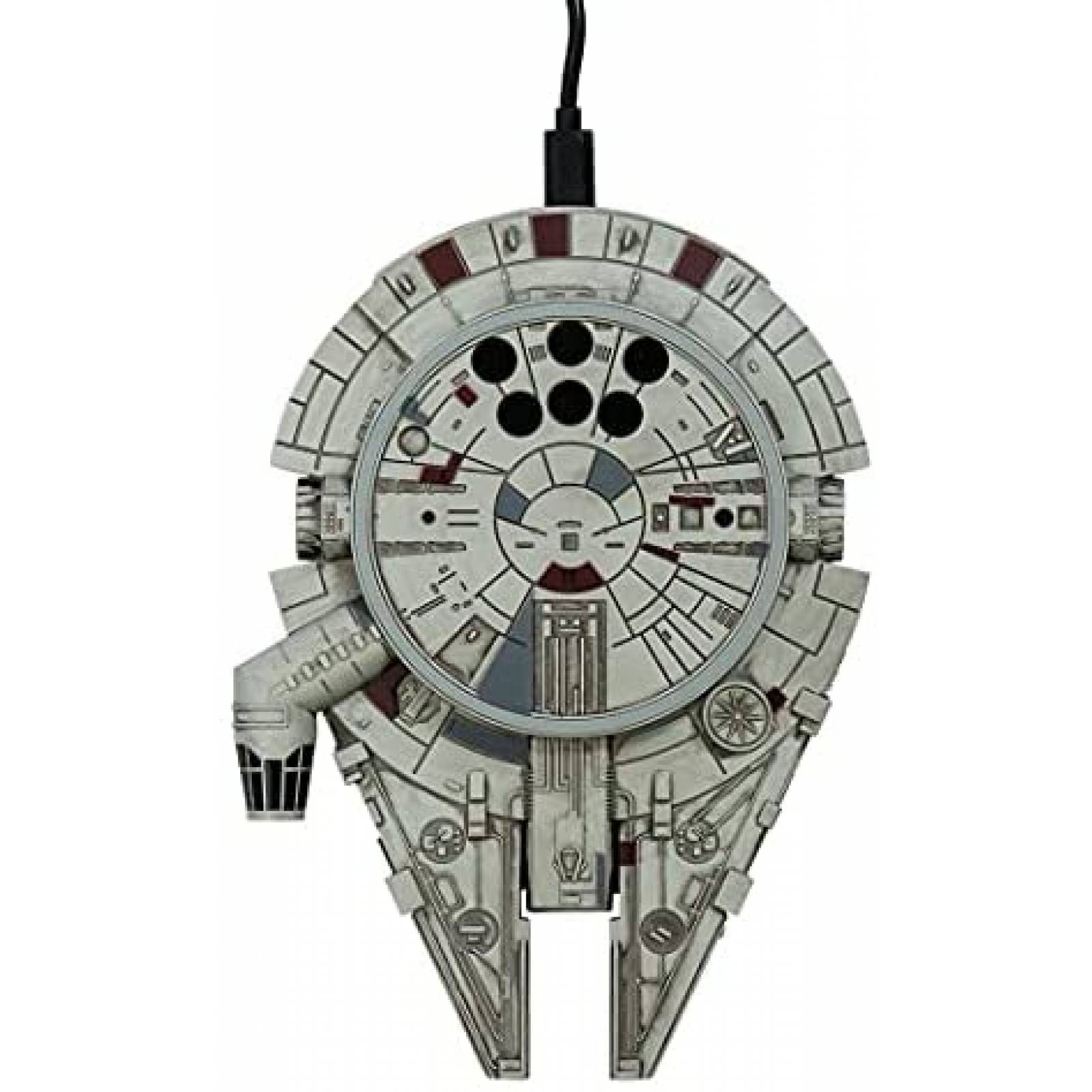Cargador Inalambrico WIRELESS Star Wars Alcon Milenio -Gris