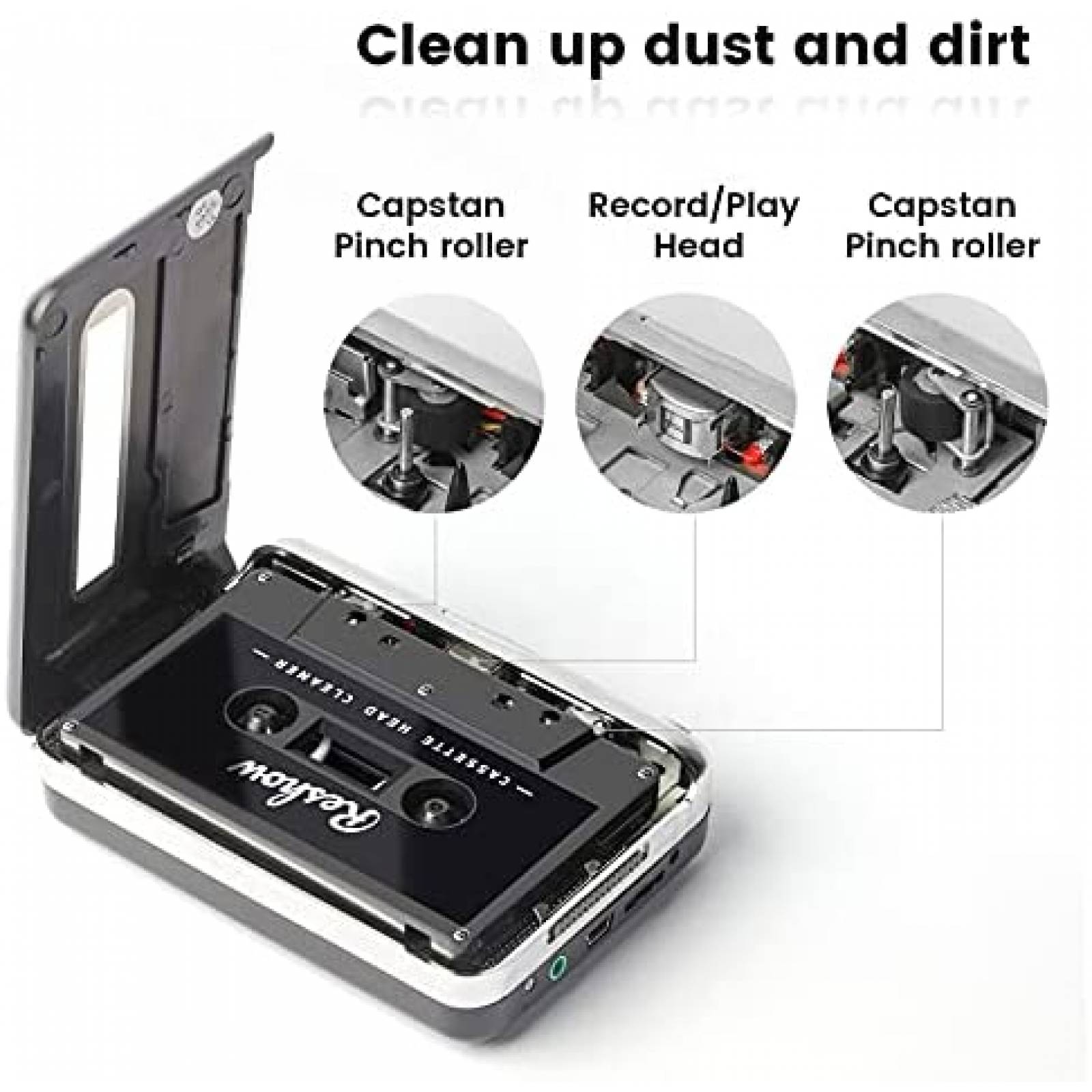 Limpiador de cabeza de cassette Reshow Kit de mantenimiento