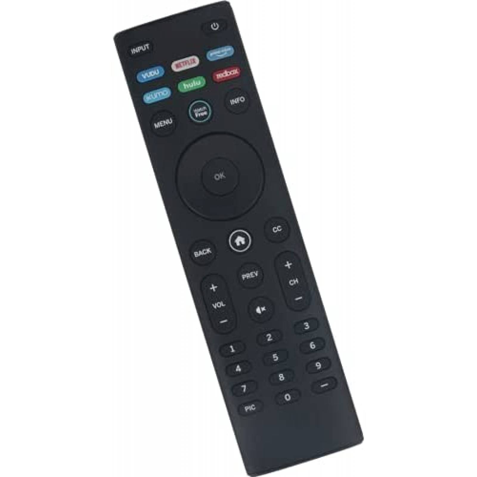 Control Remoto Marca Generica para Vizio TV -Negro