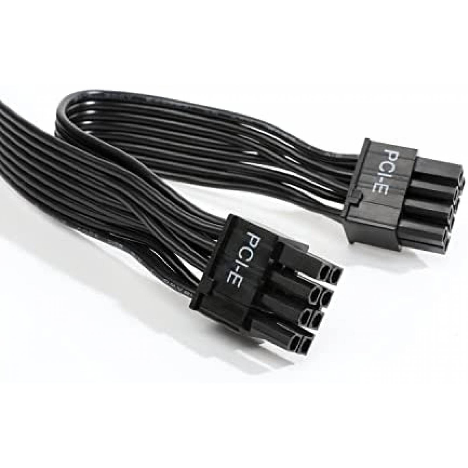 Cable PSU VGA macho a PCIe dual OUCAXIA 8-pin -Negro