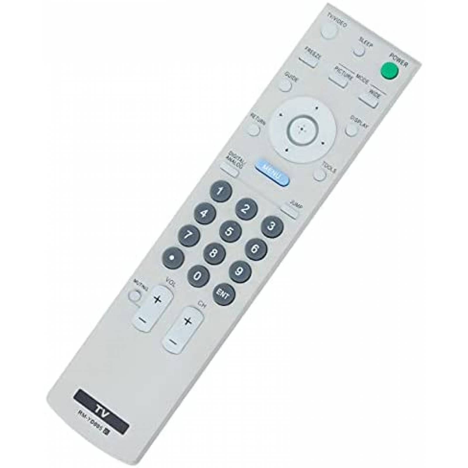 Control Remoto AIDITIYMI RM-YD005 para TV Sony Bravia -Gris