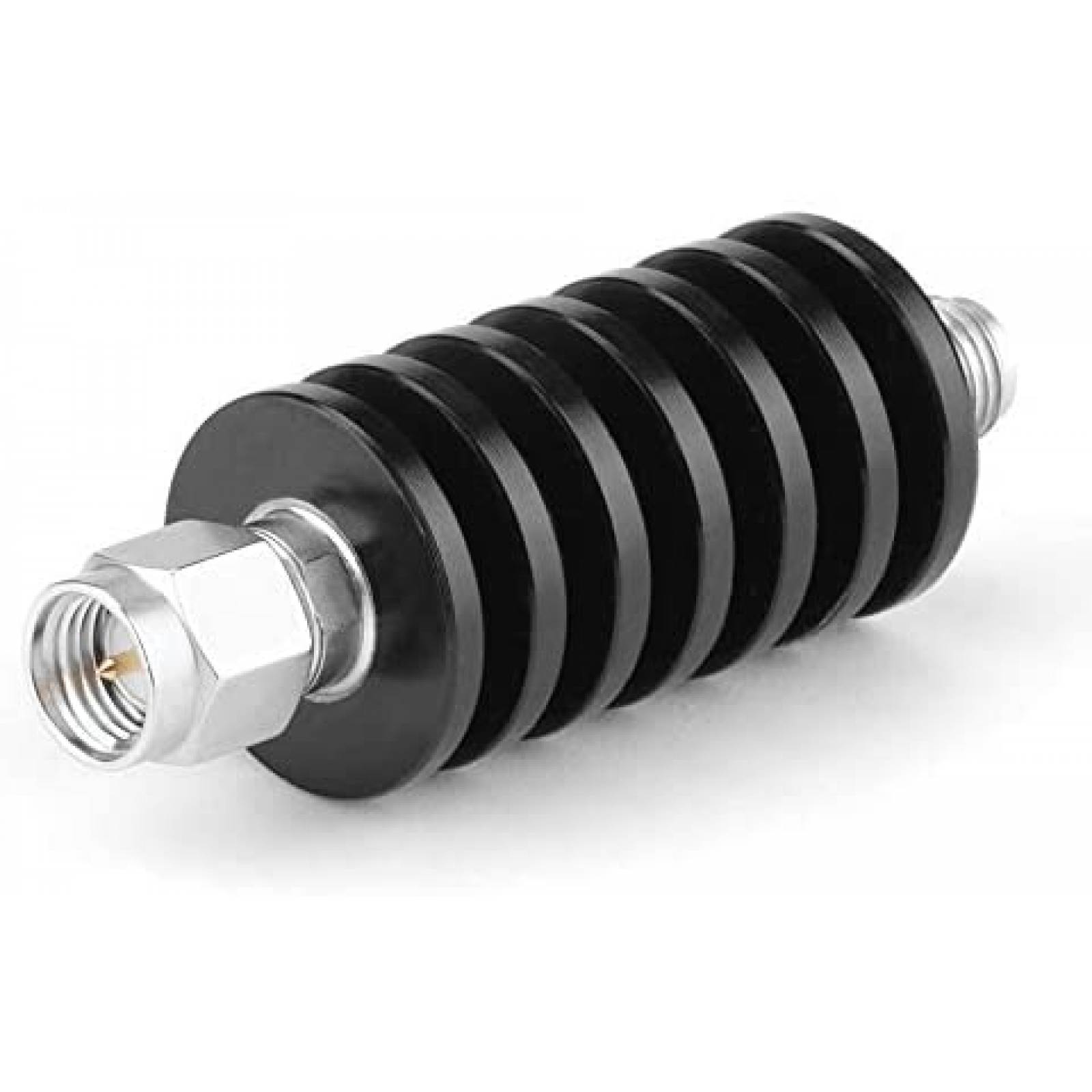 Atenuador ZDTECH SMA macho a SMA hembra coaxial RF -Negro
