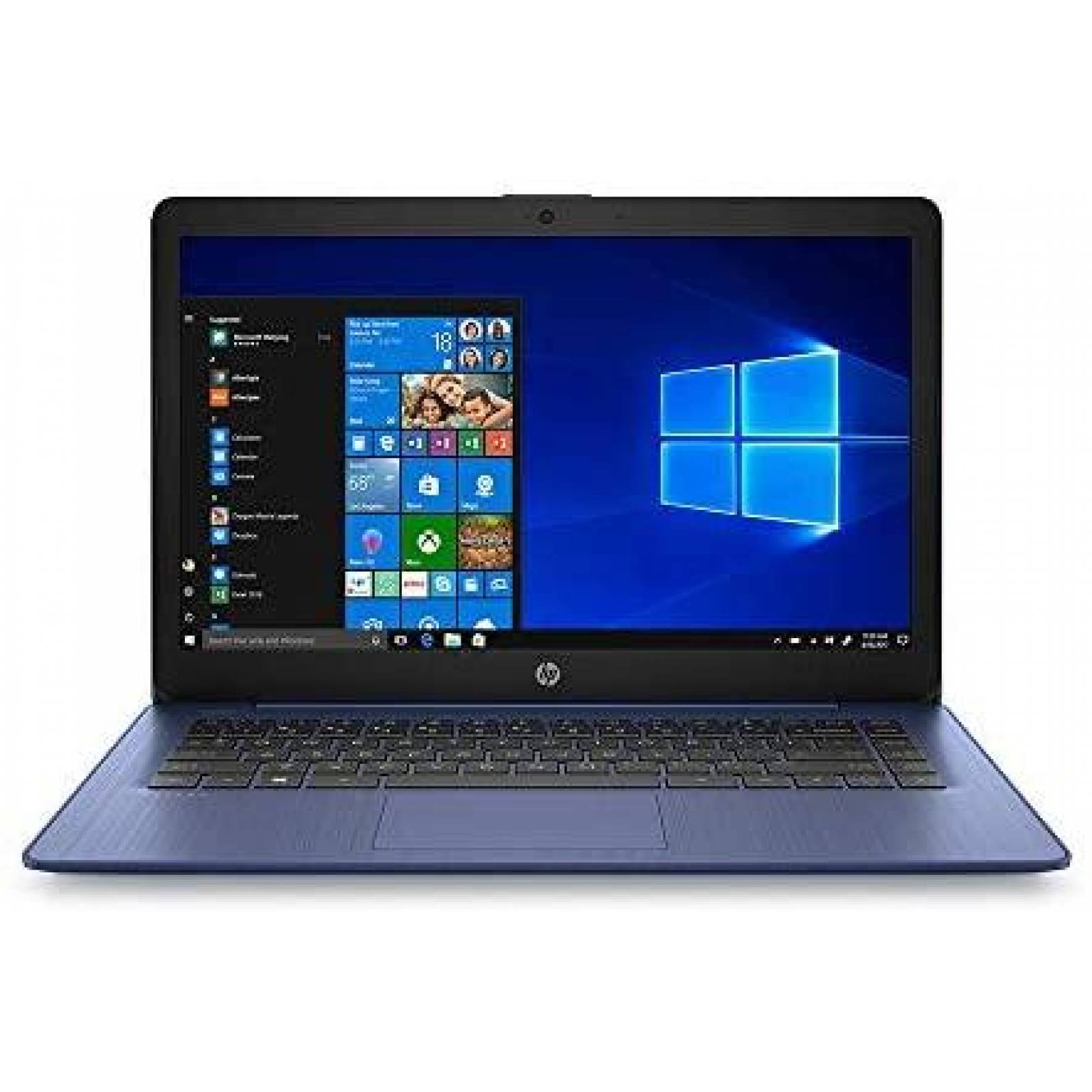 Laptop HP Intel Celeron N4000 4GB RAM 64GB SSD 14'' -Azul