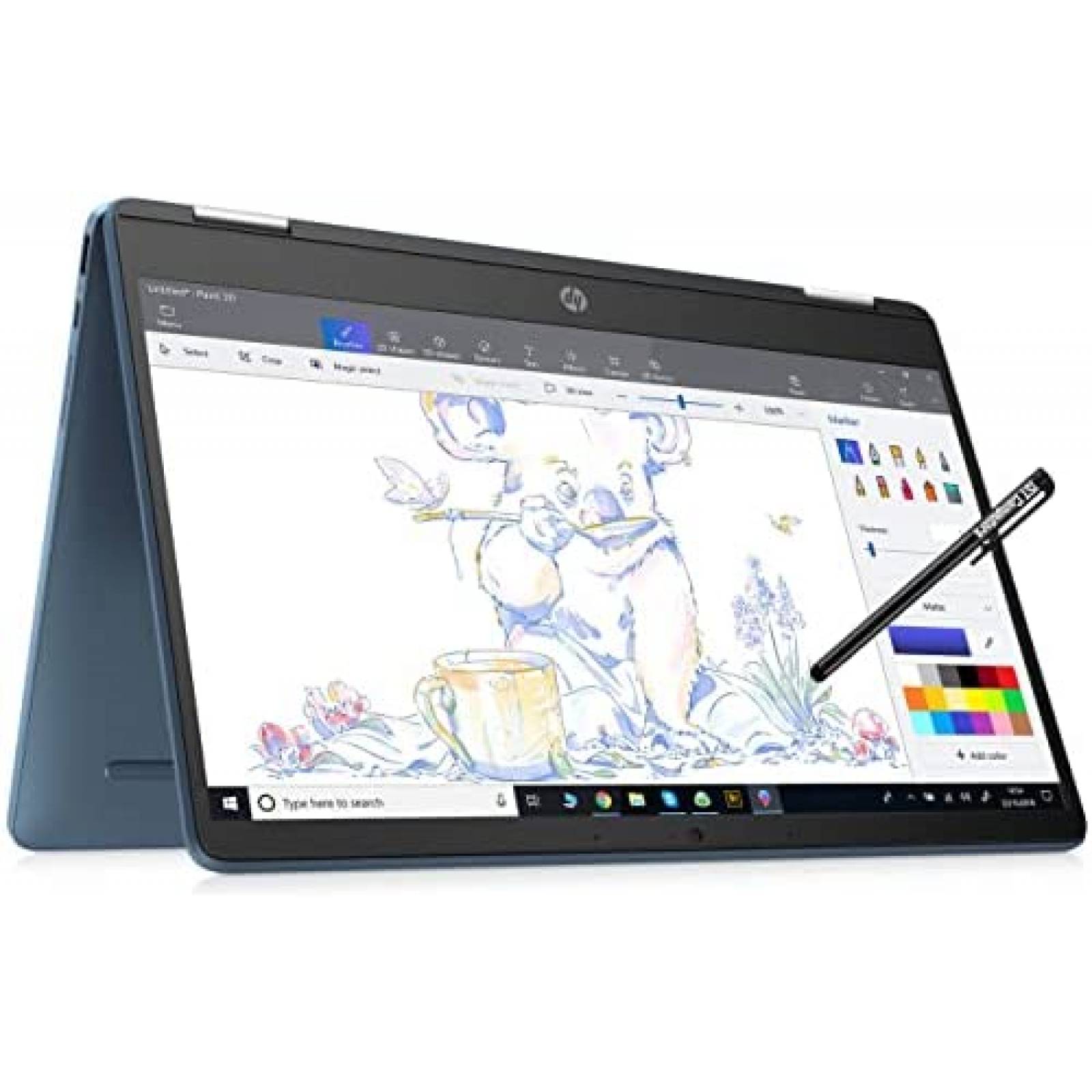 Laptop HP x360 14a Chromebook 14 Tactil 64GB Celeron N4020