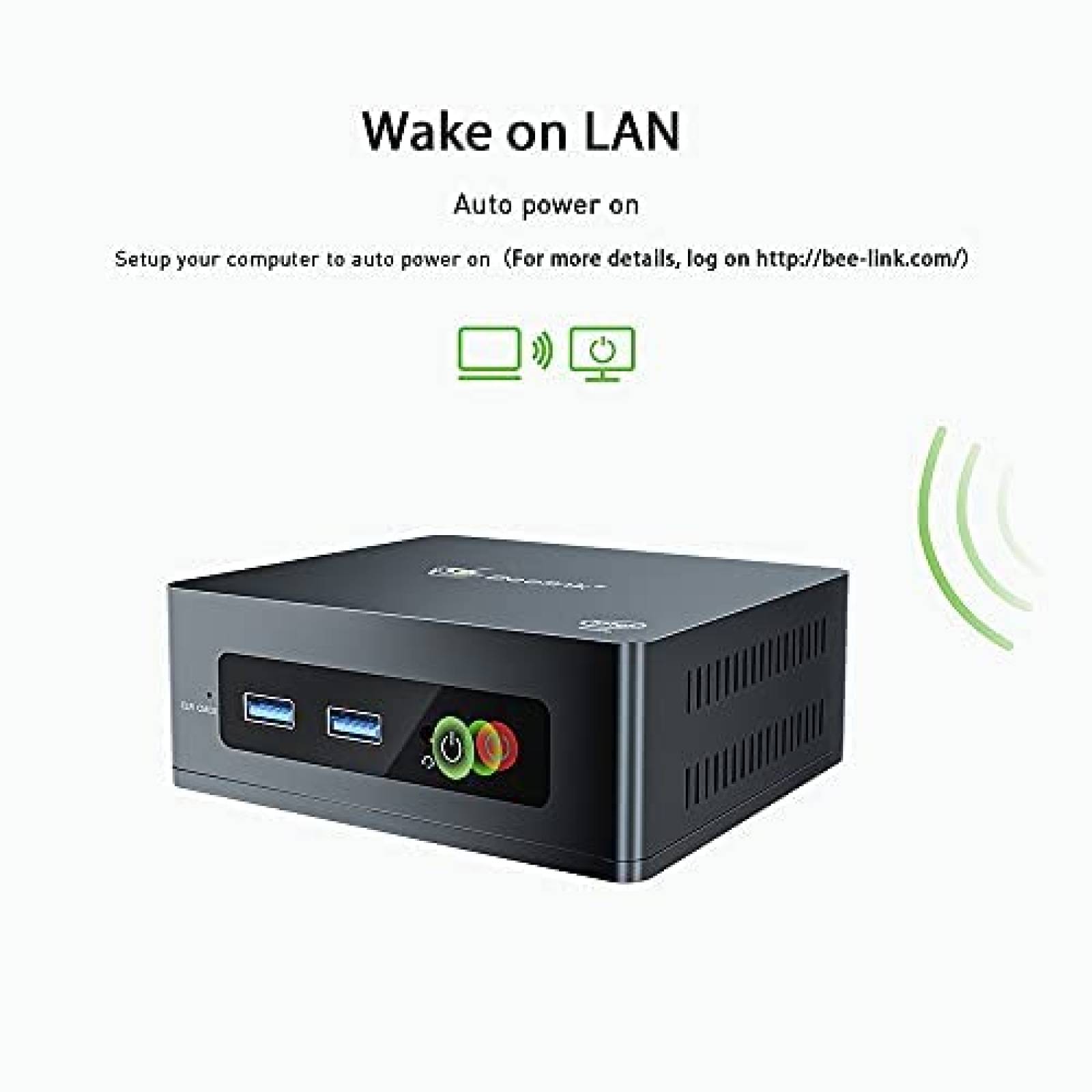 Mini PC Beelink GK35 J3455 8G /128G SSD Windows 10 Pro