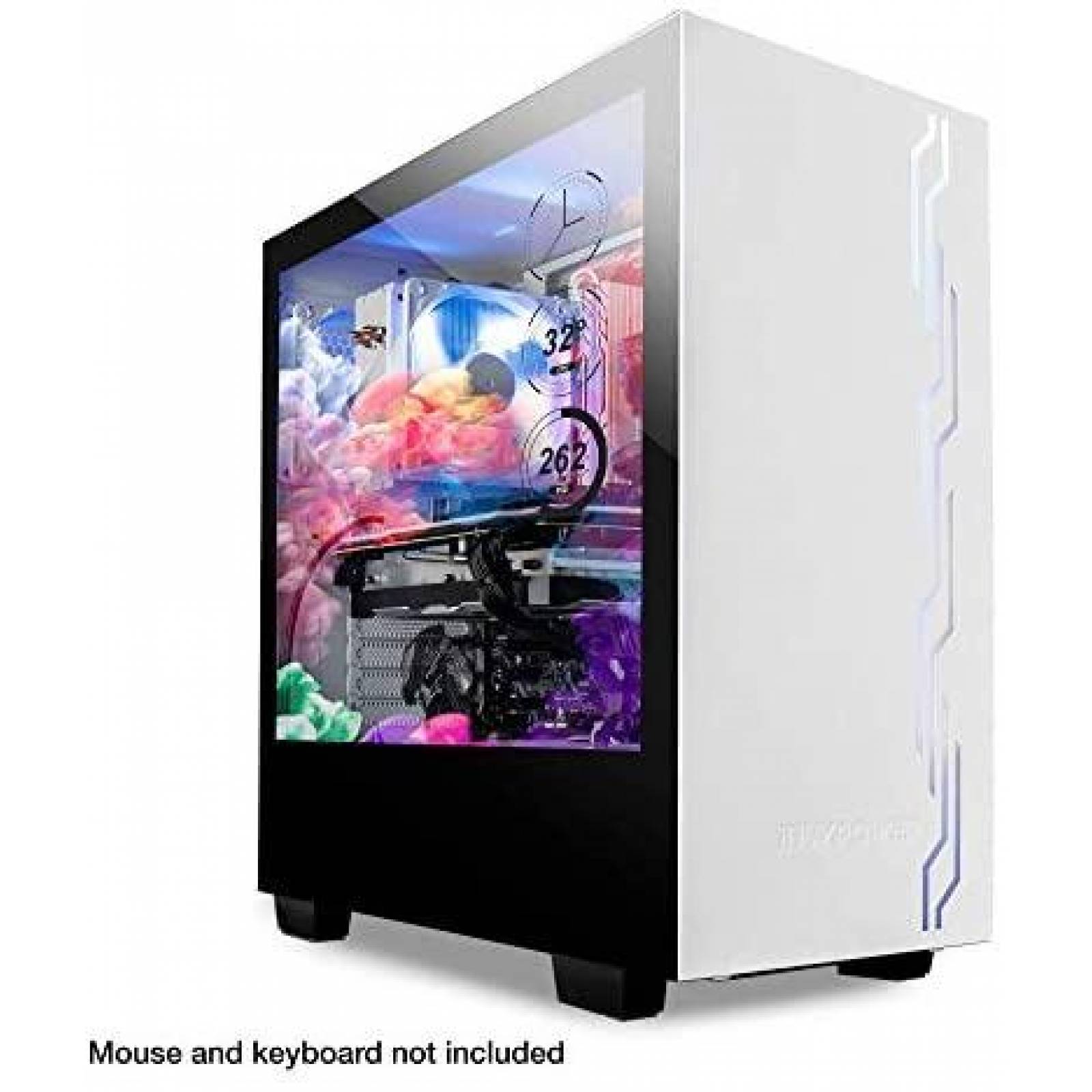 Gabinete iBUYPOWER Snowblind S 19" 1280 x 1024 -Blanco
