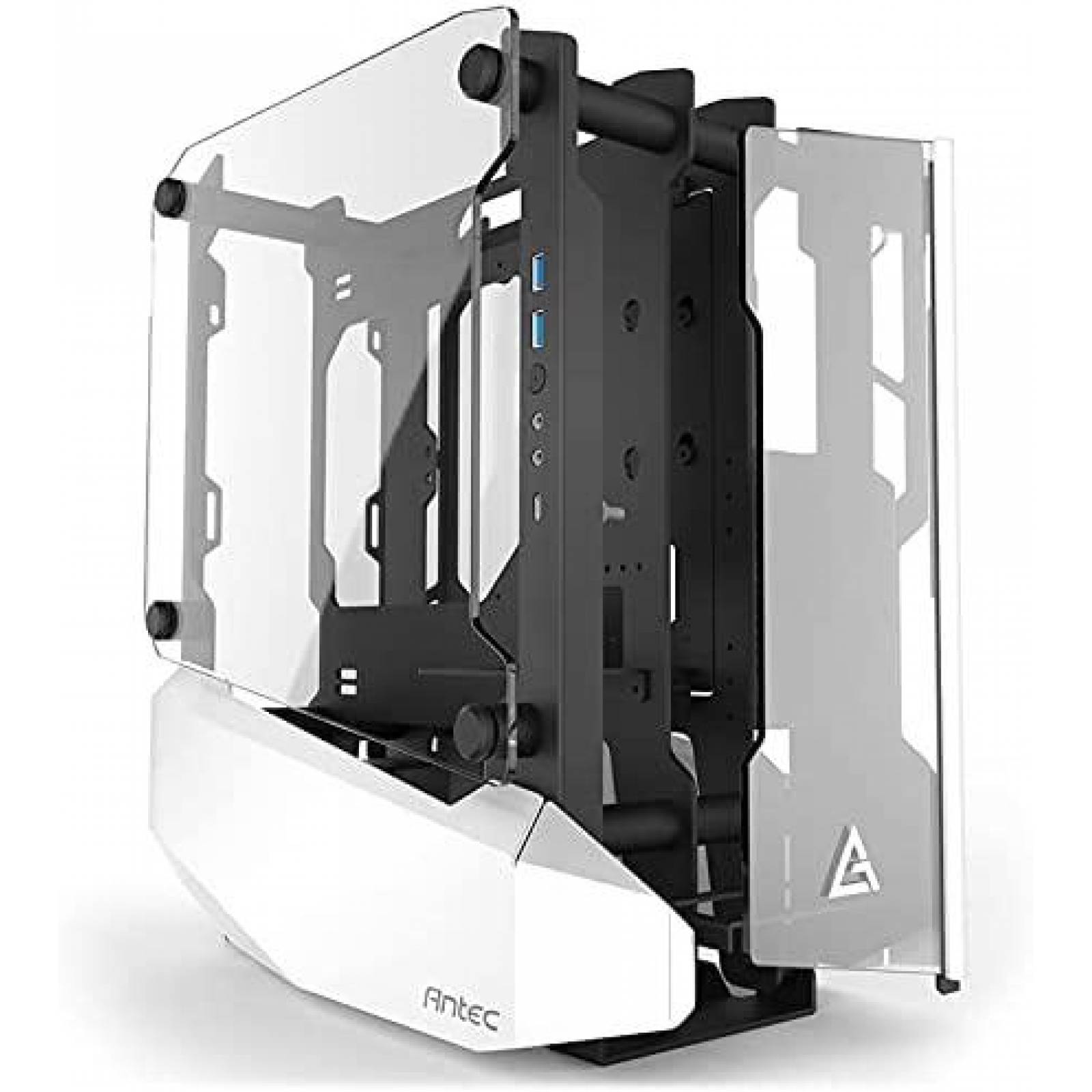 Gabinete Antec Striker Aluminum and Steel ITX - Blanco