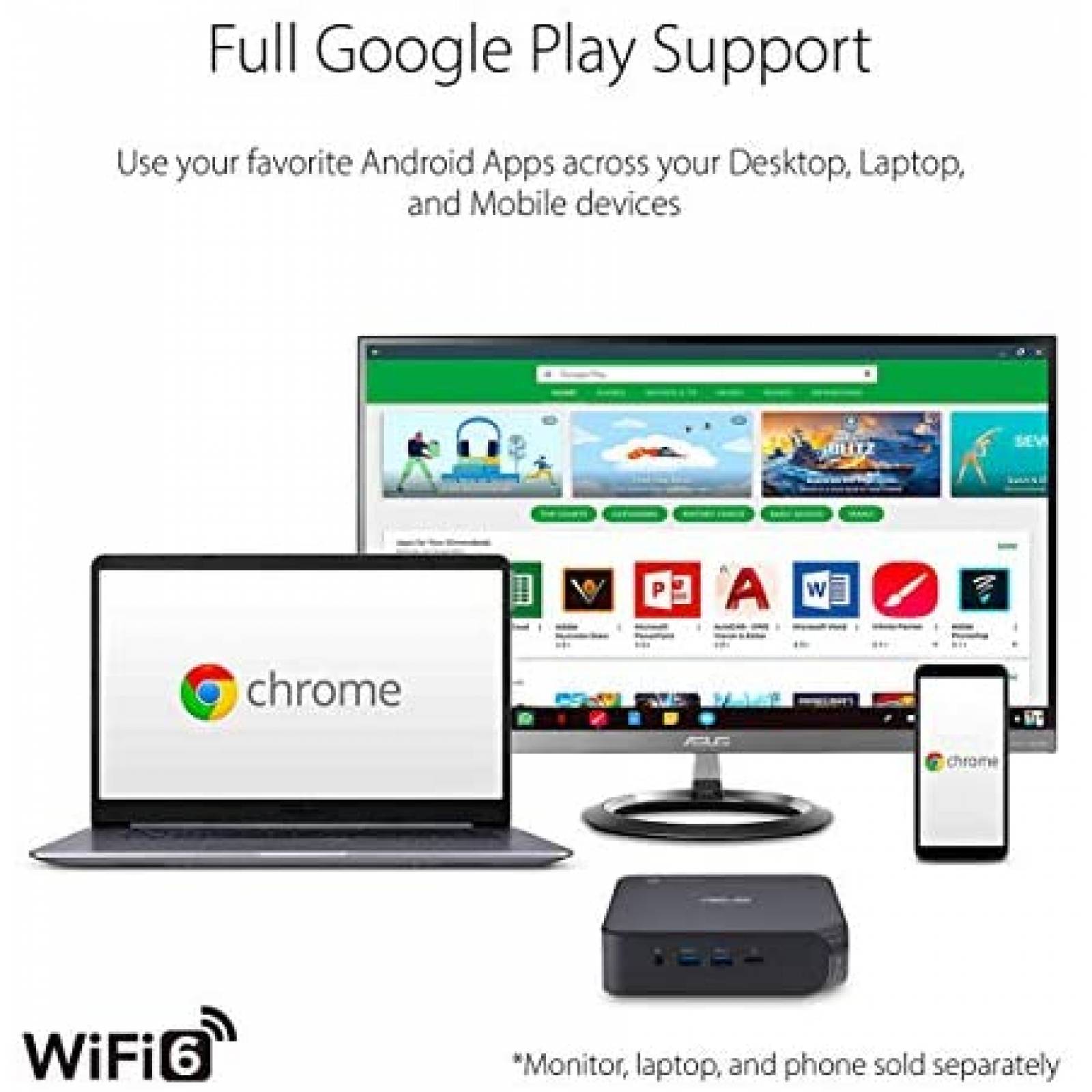 Mini PC ASUS CHROMEBOX 4 G5043UN I5 8GB 128GB SSD