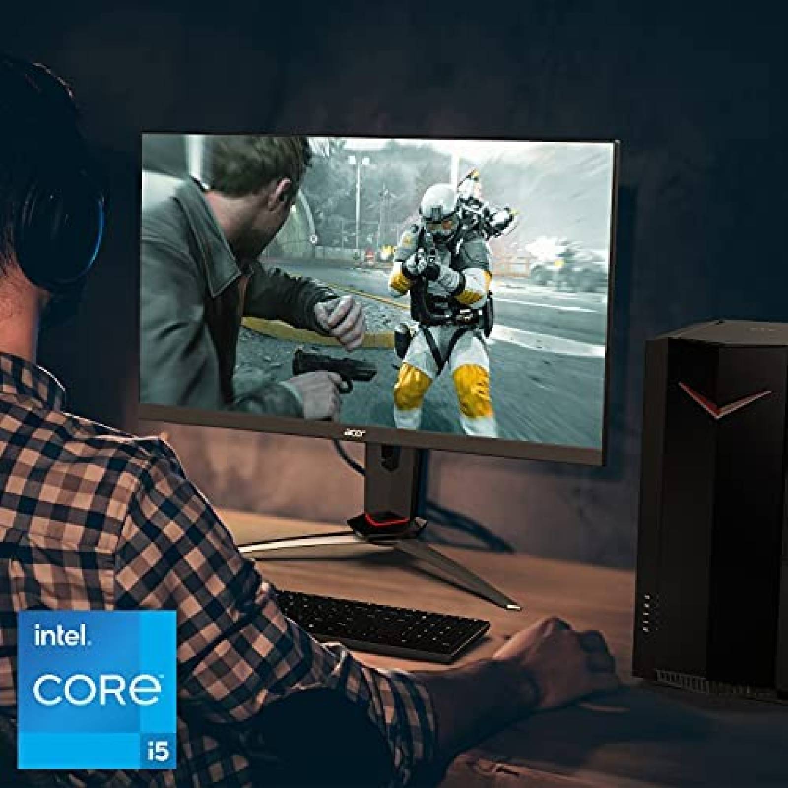 Desktop Gamer Acer Nitro 50 i5 GTX 1650 8GB 512GB+Accesorios