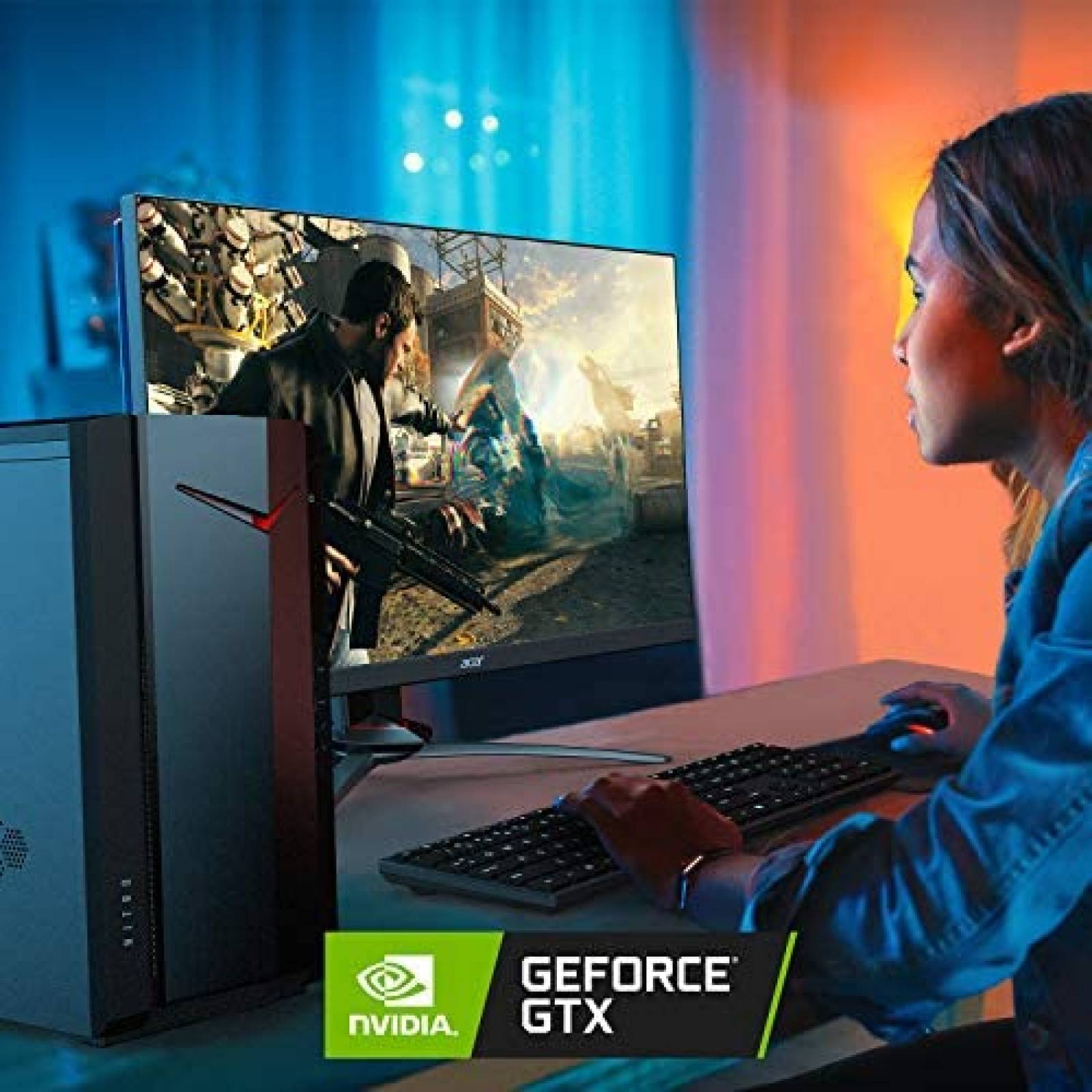 Desktop Gamer Acer Nitro 50 i5 GTX 1650 8GB 512GB+Accesorios