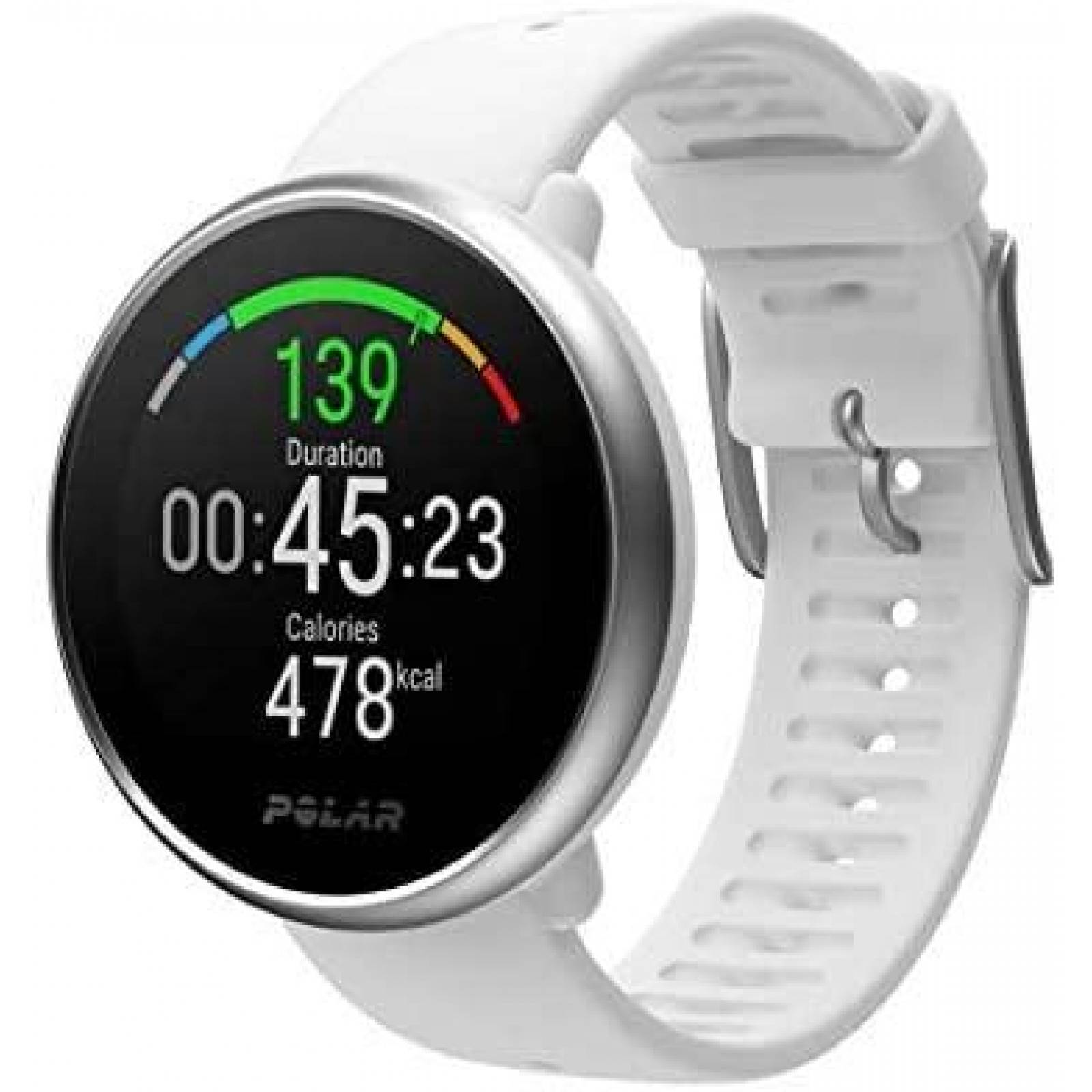 Reloj POLAR GPS Monitor Cardiaco Talla Chica -Blanco