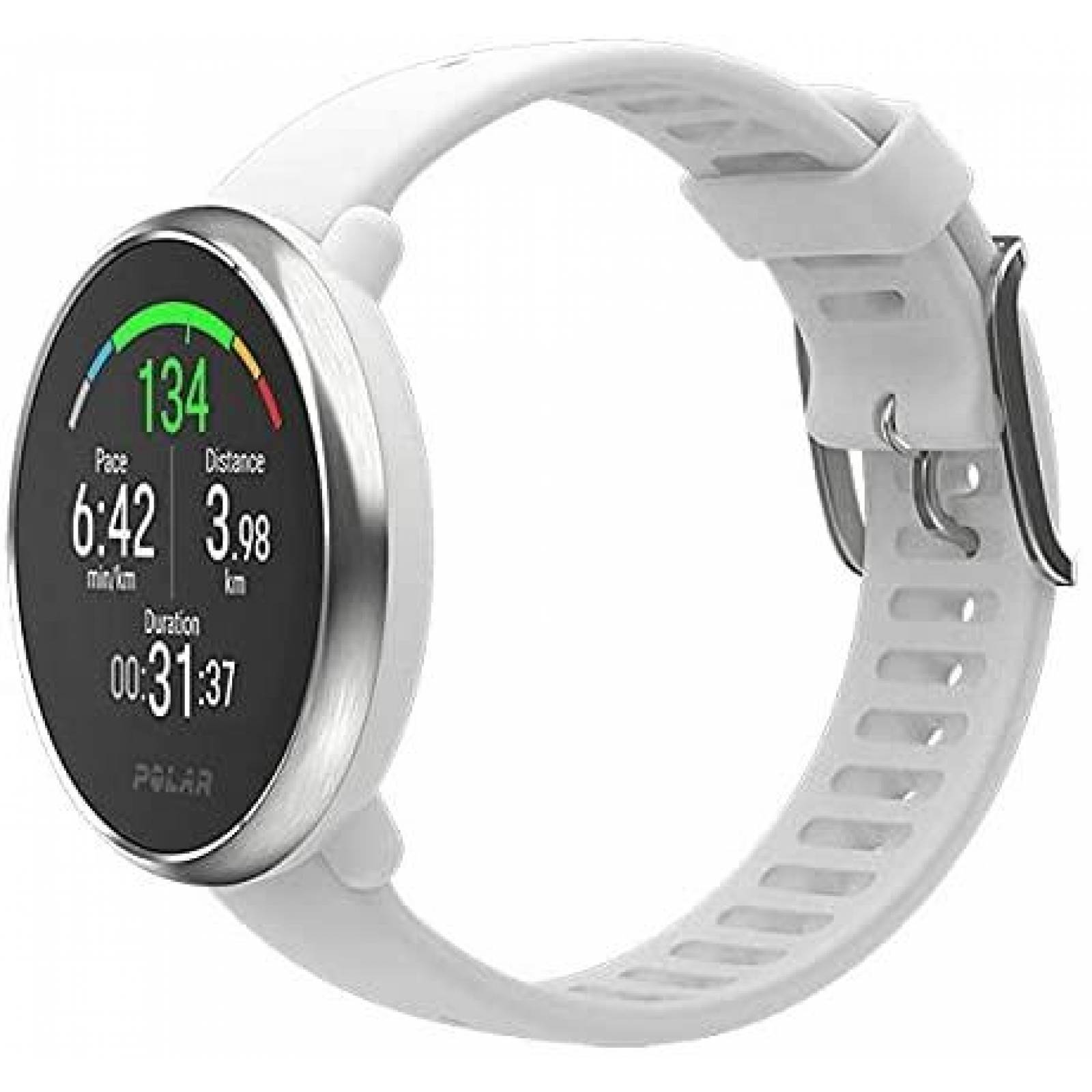 Reloj POLAR GPS Monitor Cardiaco Talla Chica -Blanco