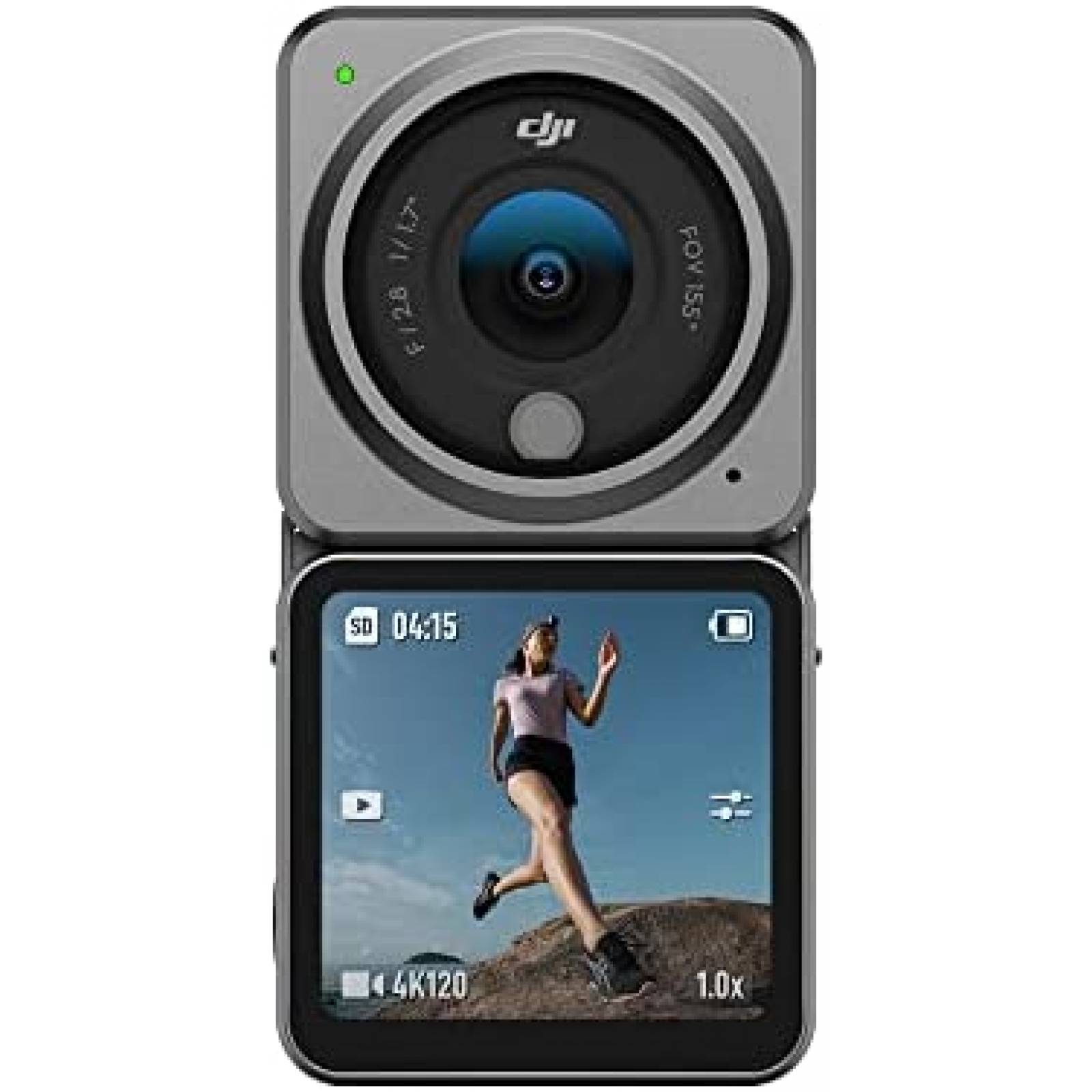 Camara Accion DJI Action 2 Pantalla Doble OLED -Gris
