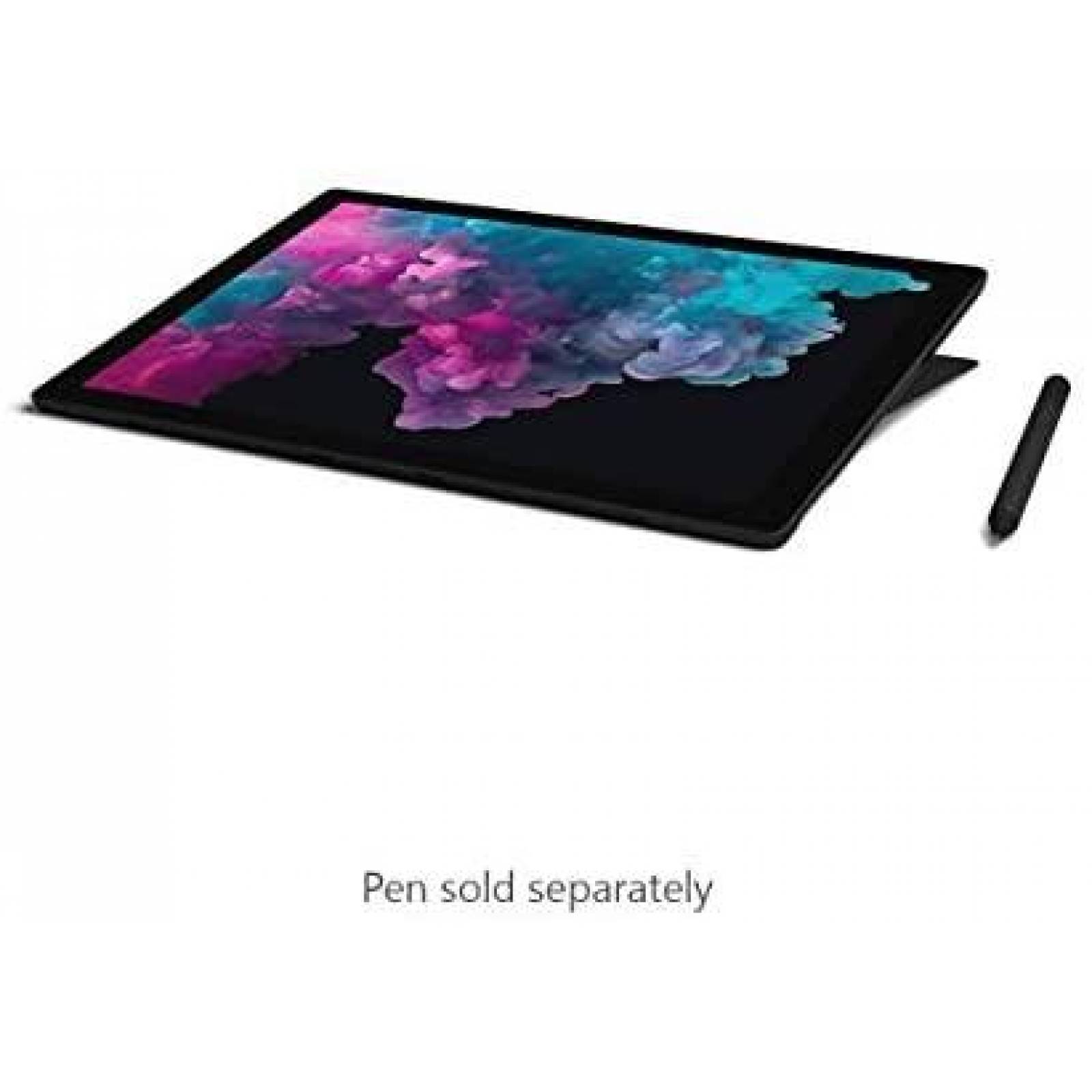 Laptop Microsoft Surface Pro 6 i5 8GB RAM 256GB SSD -Negro